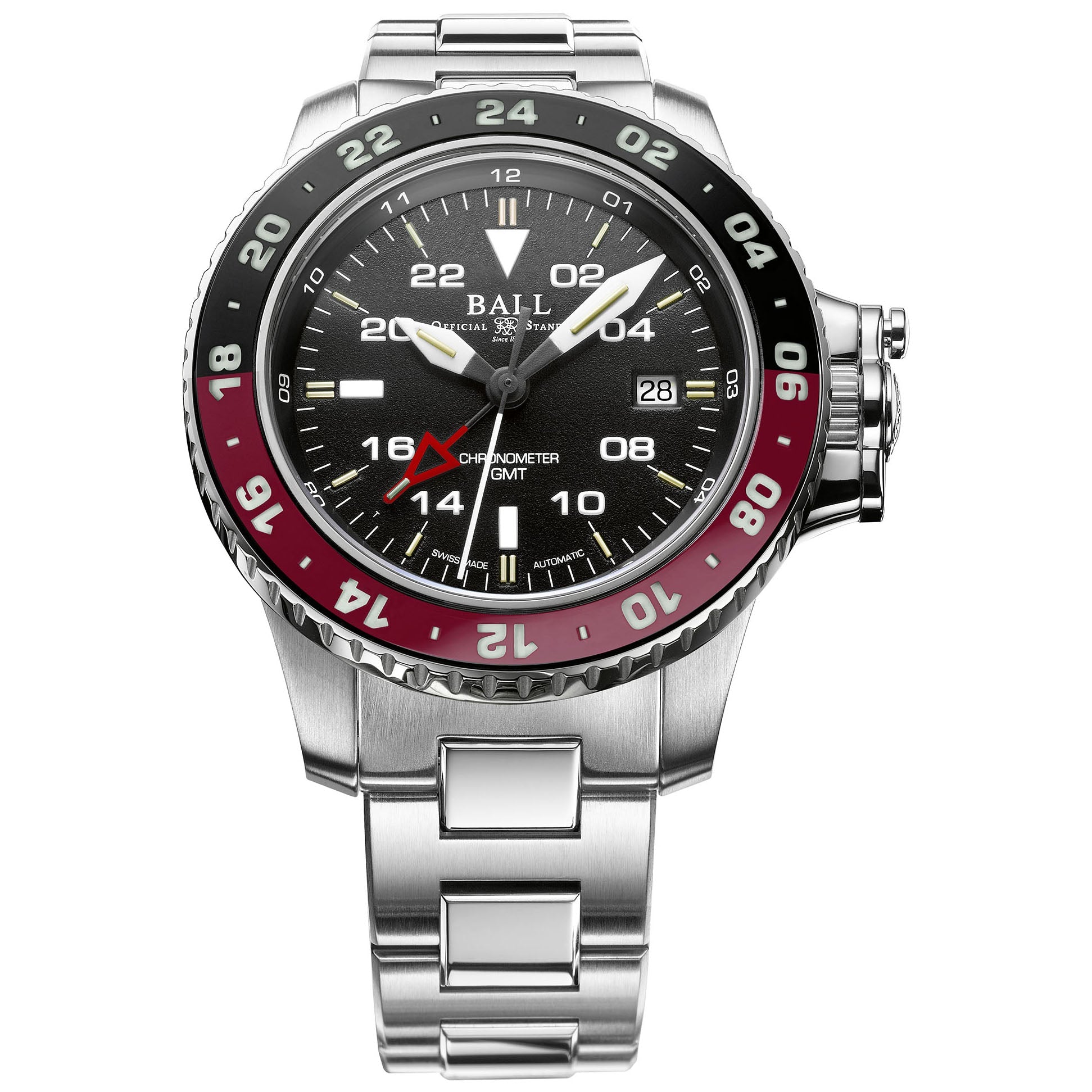 Ball Engineer Hydrocarbon AeroGMT II Men's Black Watch