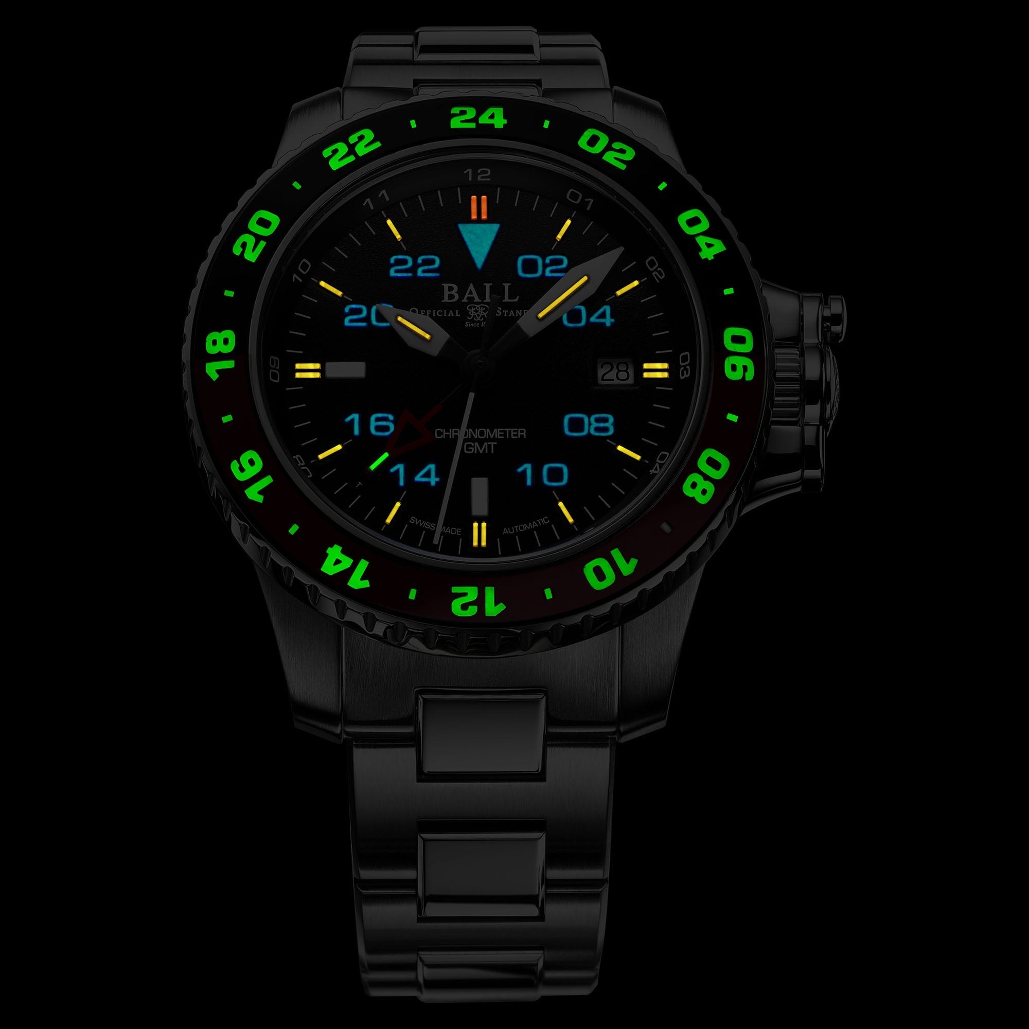 Ball Engineer Hydrocarbon AeroGMT II Men's Black Watch