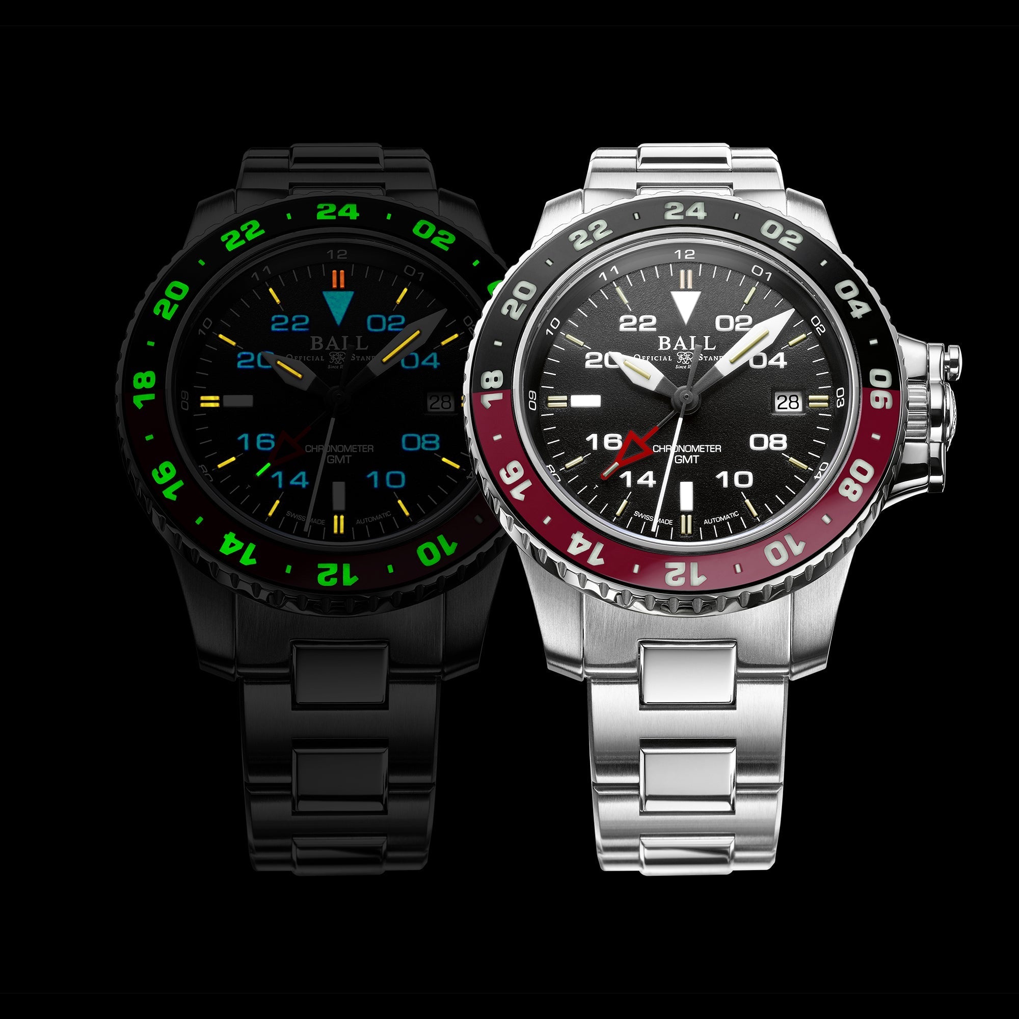 Ball Engineer Hydrocarbon AeroGMT II Men's Black Watch