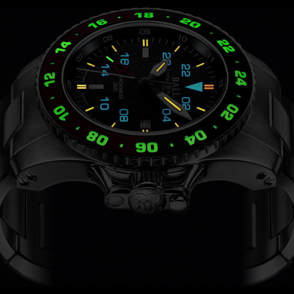 Ball Engineer Hydrocarbon AeroGMT II Men's Black Watch