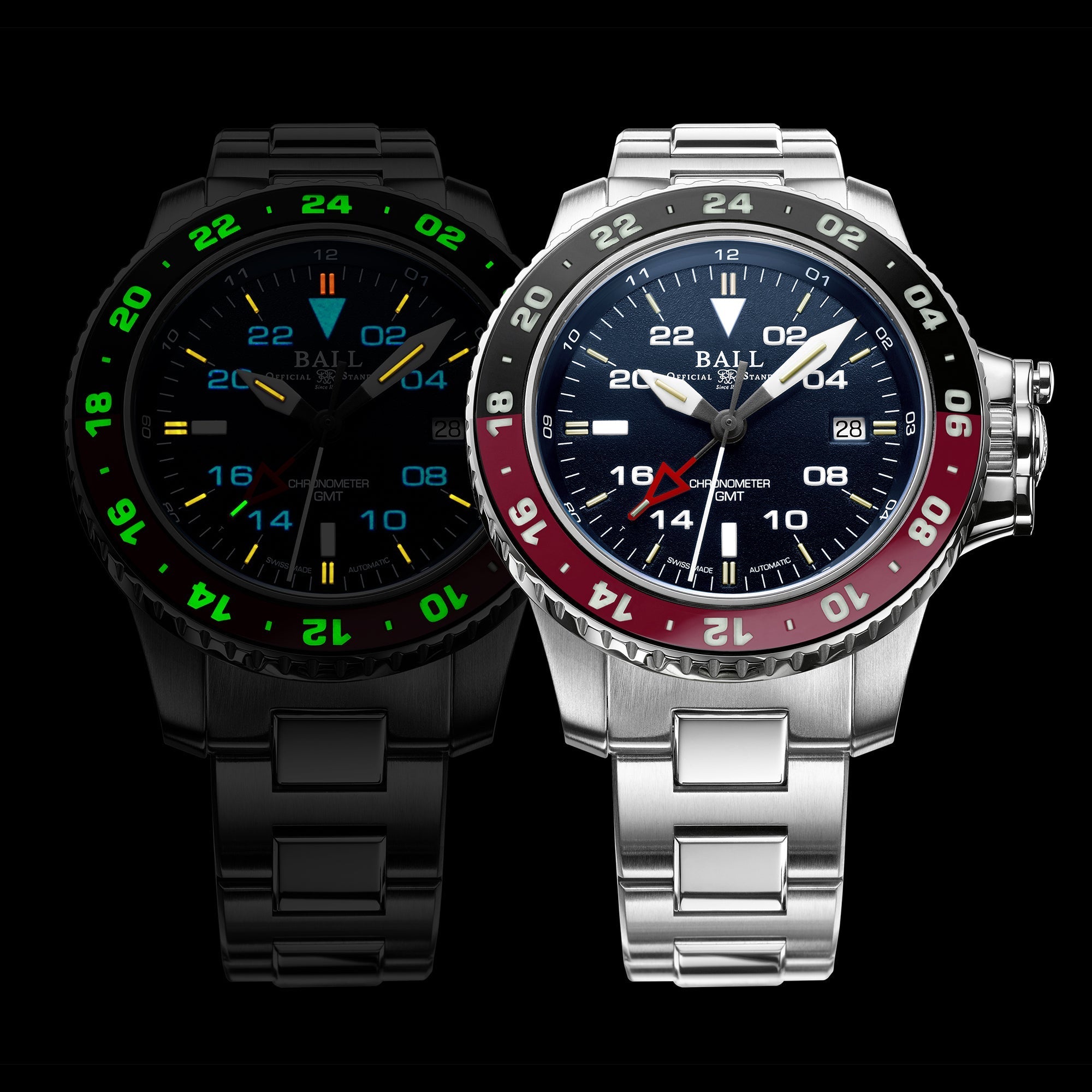 Ball Engineer Hydrocarbon AeroGMT II Men's Blue Watch