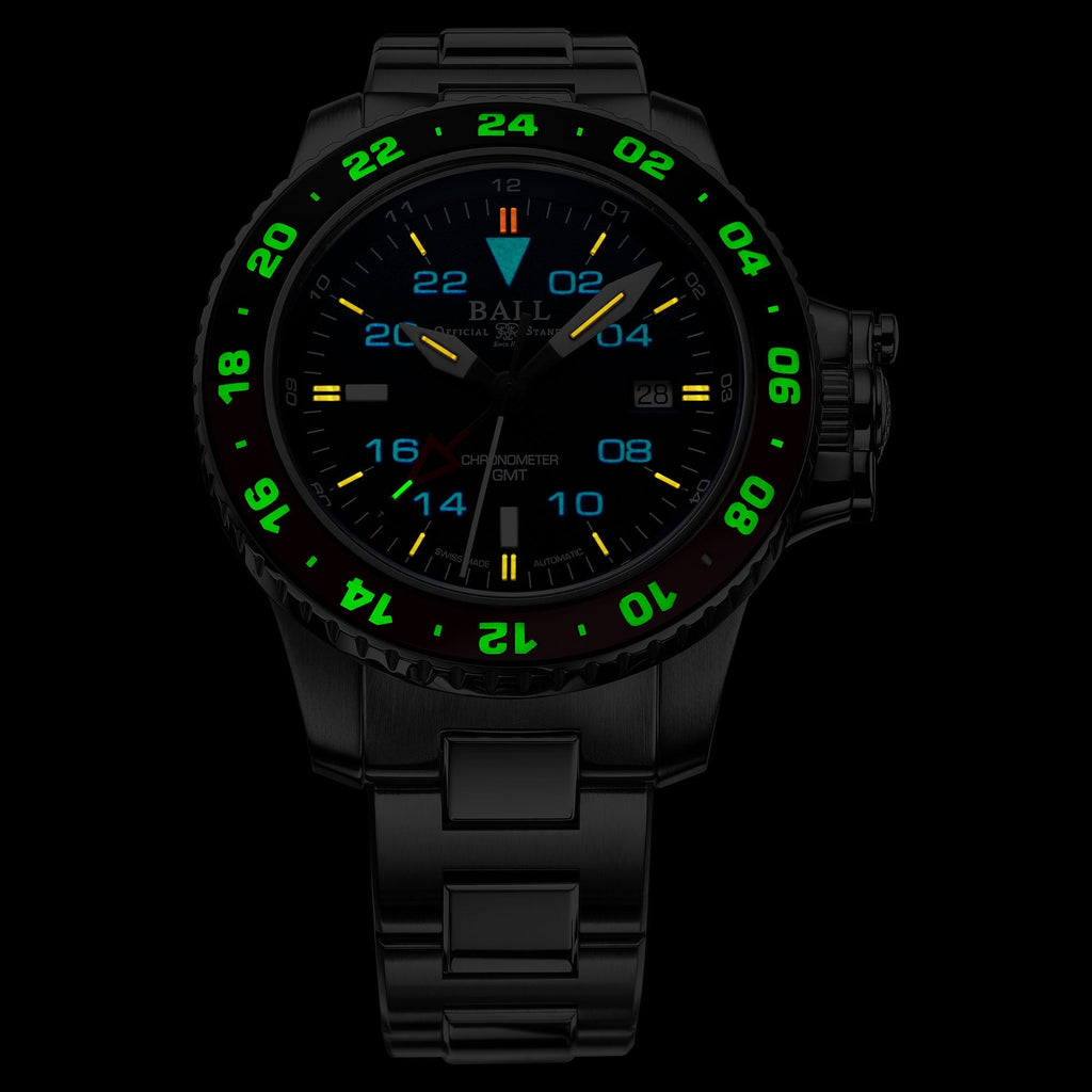 Ball Engineer Hydrocarbon AeroGMT II Men's Blue Watch