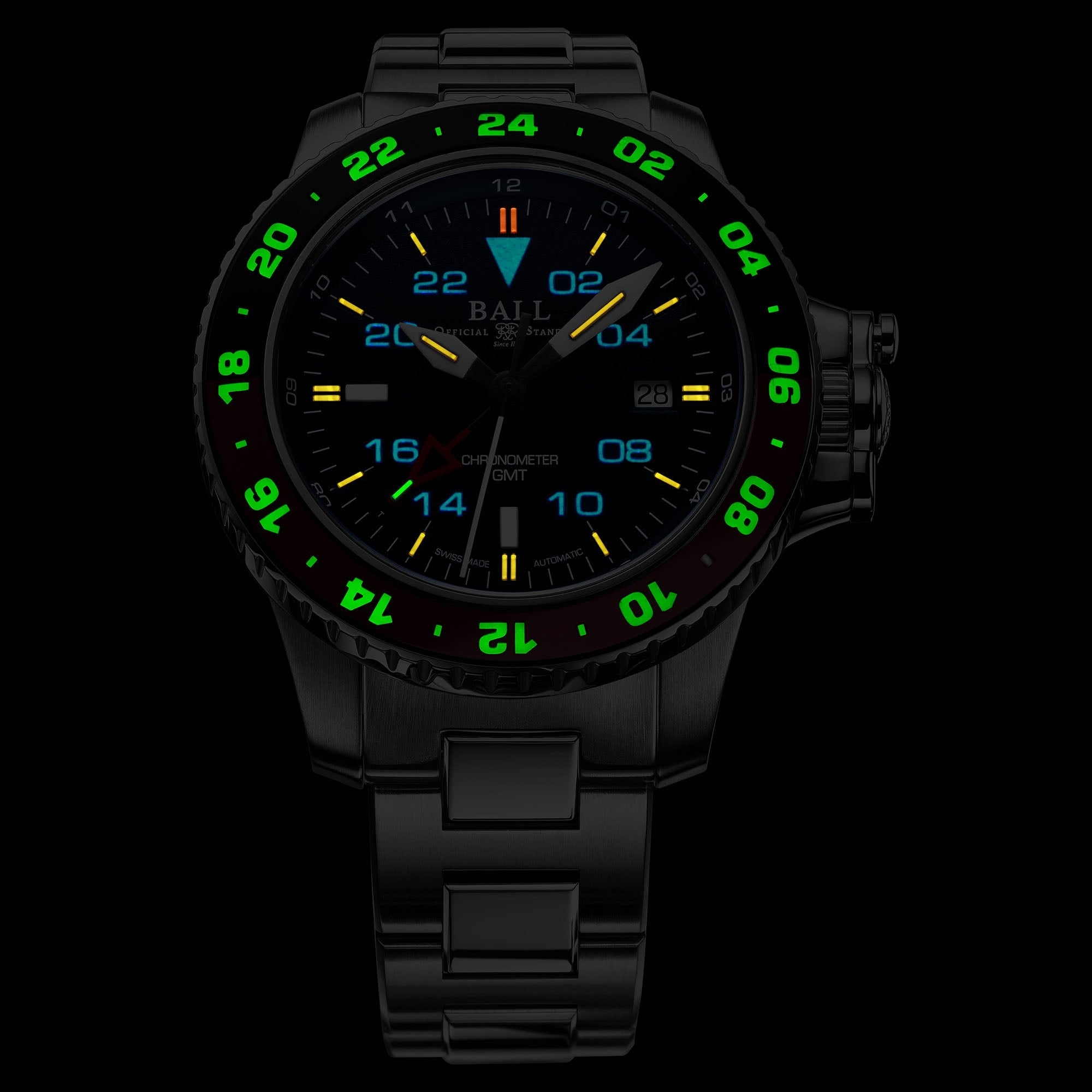 Ball Engineer Hydrocarbon AeroGMT II Men's Blue Watch