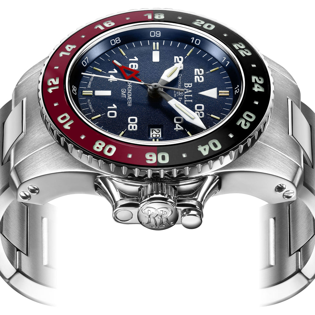 Ball Engineer Hydrocarbon AeroGMT II Men's Blue Watch