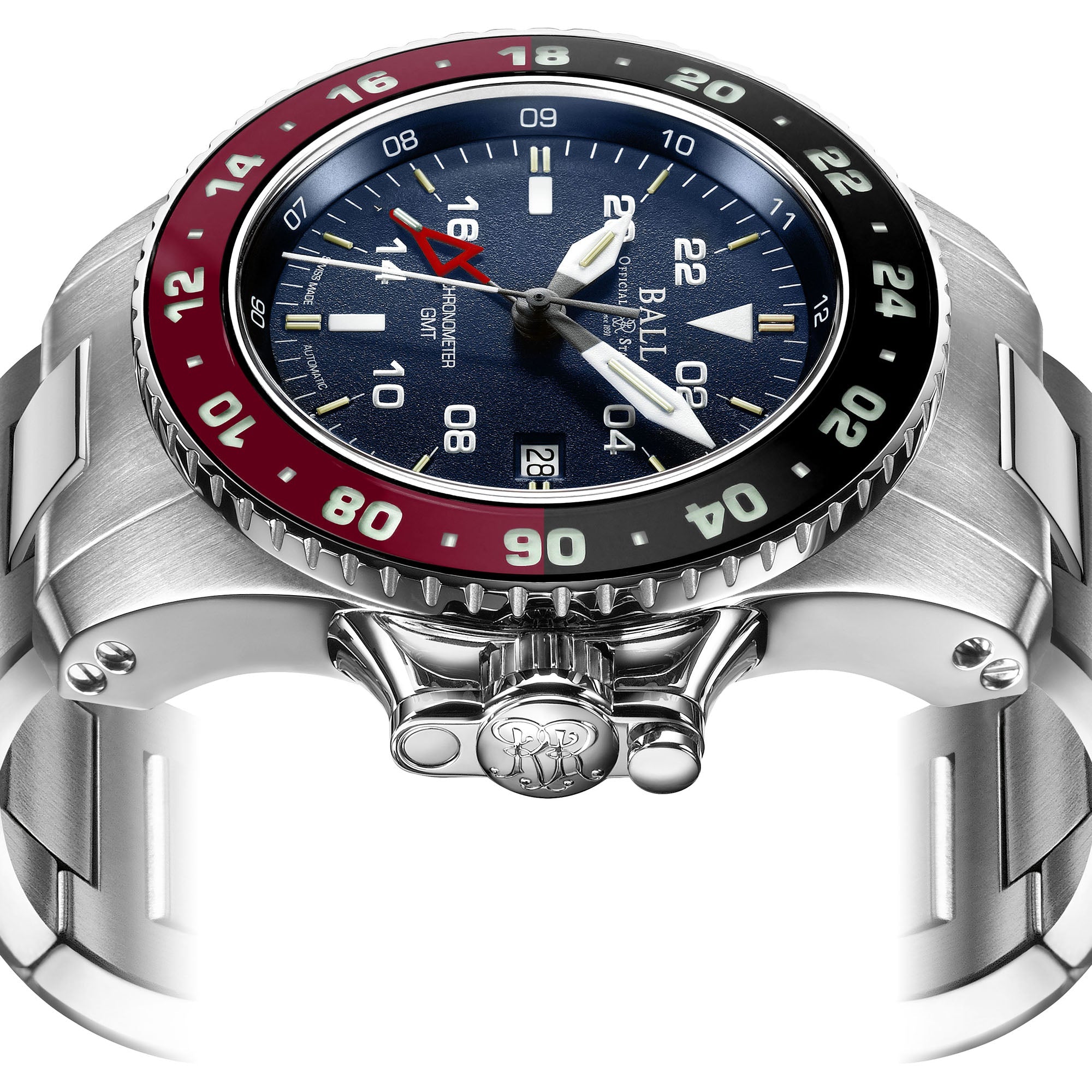 Ball Engineer Hydrocarbon AeroGMT II Men's Blue Watch