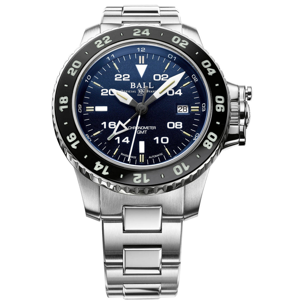 Ball Engineer Hydrocarbon AeroGMT II Men's Blue Watch