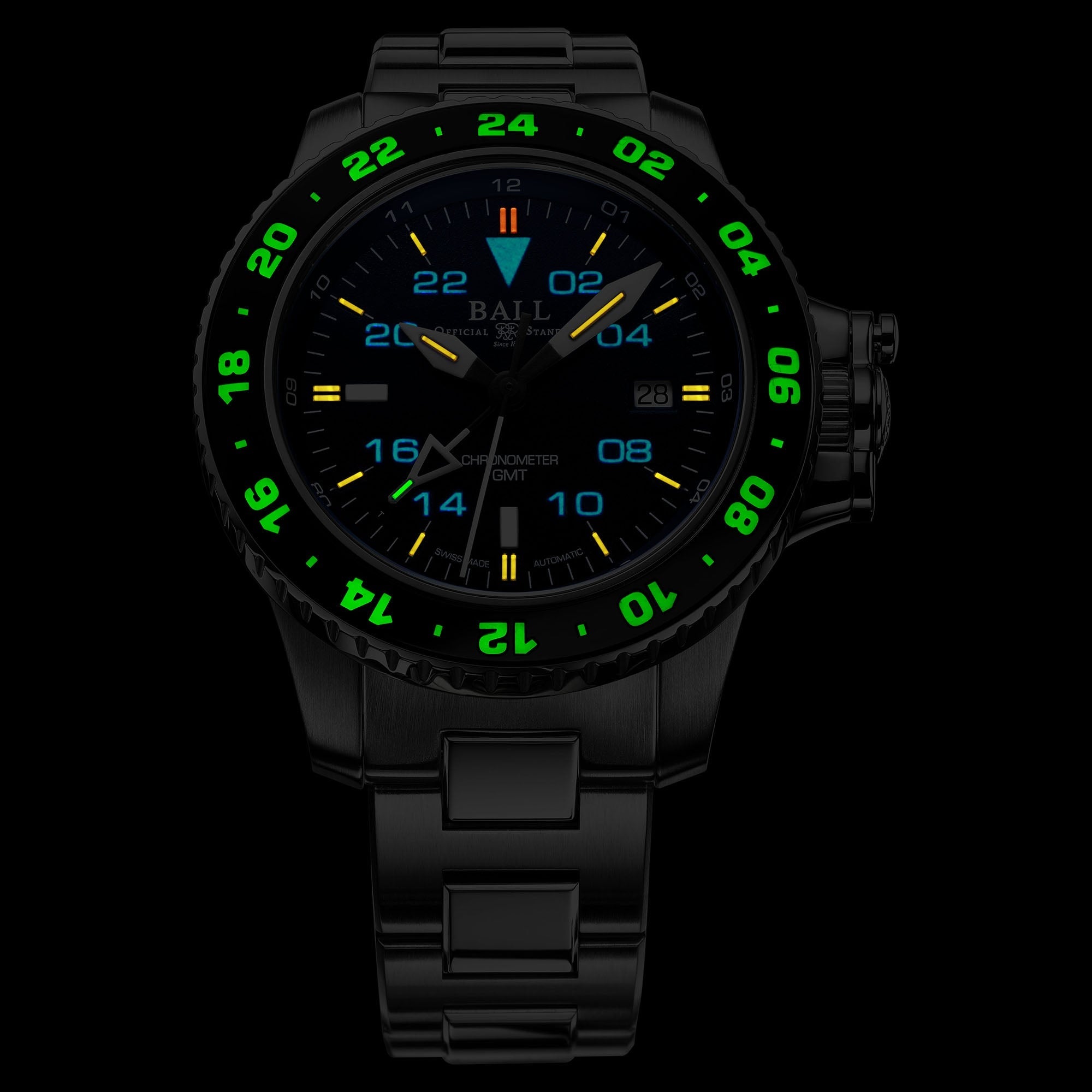 Ball Engineer Hydrocarbon AeroGMT II Men's Blue Watch