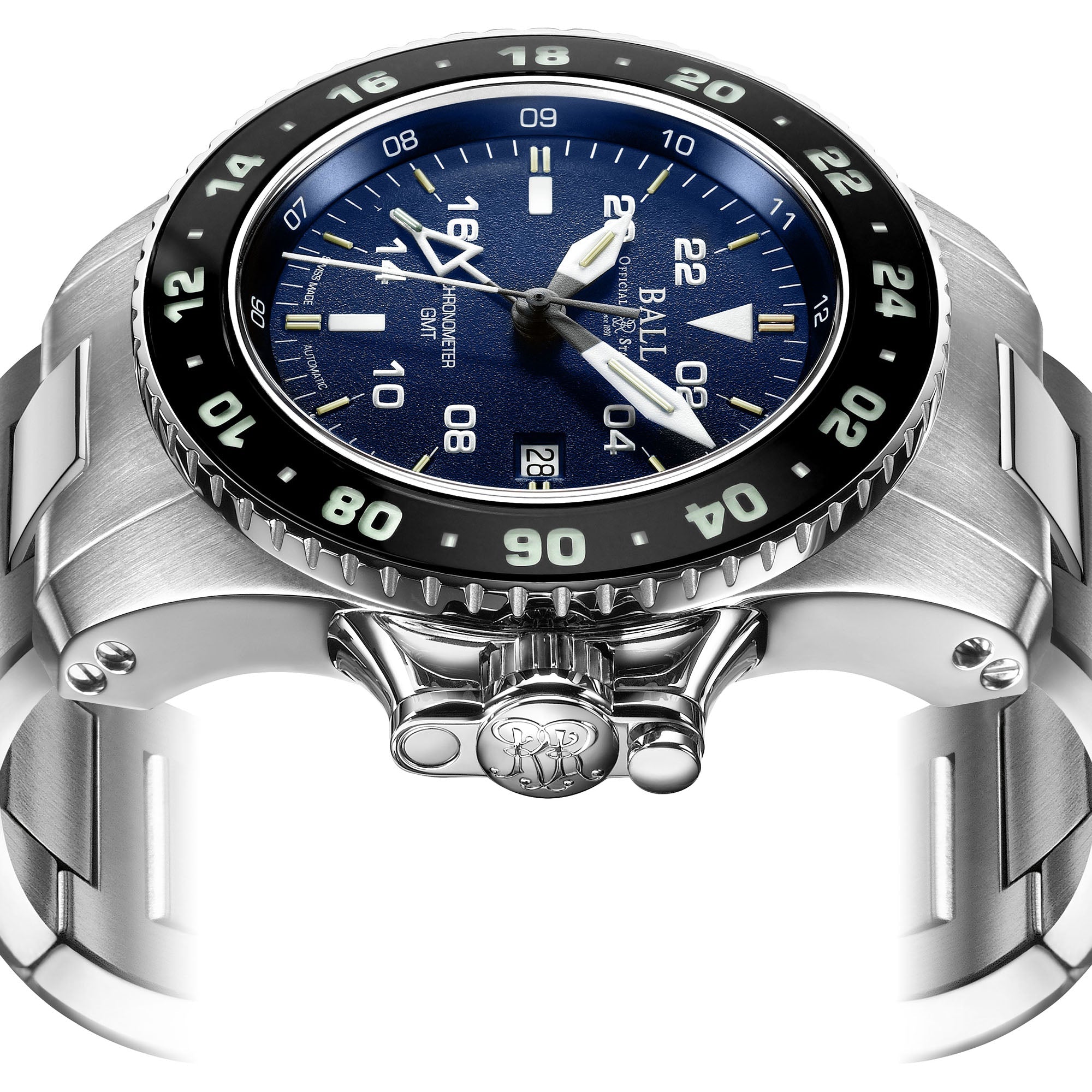Ball Engineer Hydrocarbon AeroGMT II Men's Blue Watch