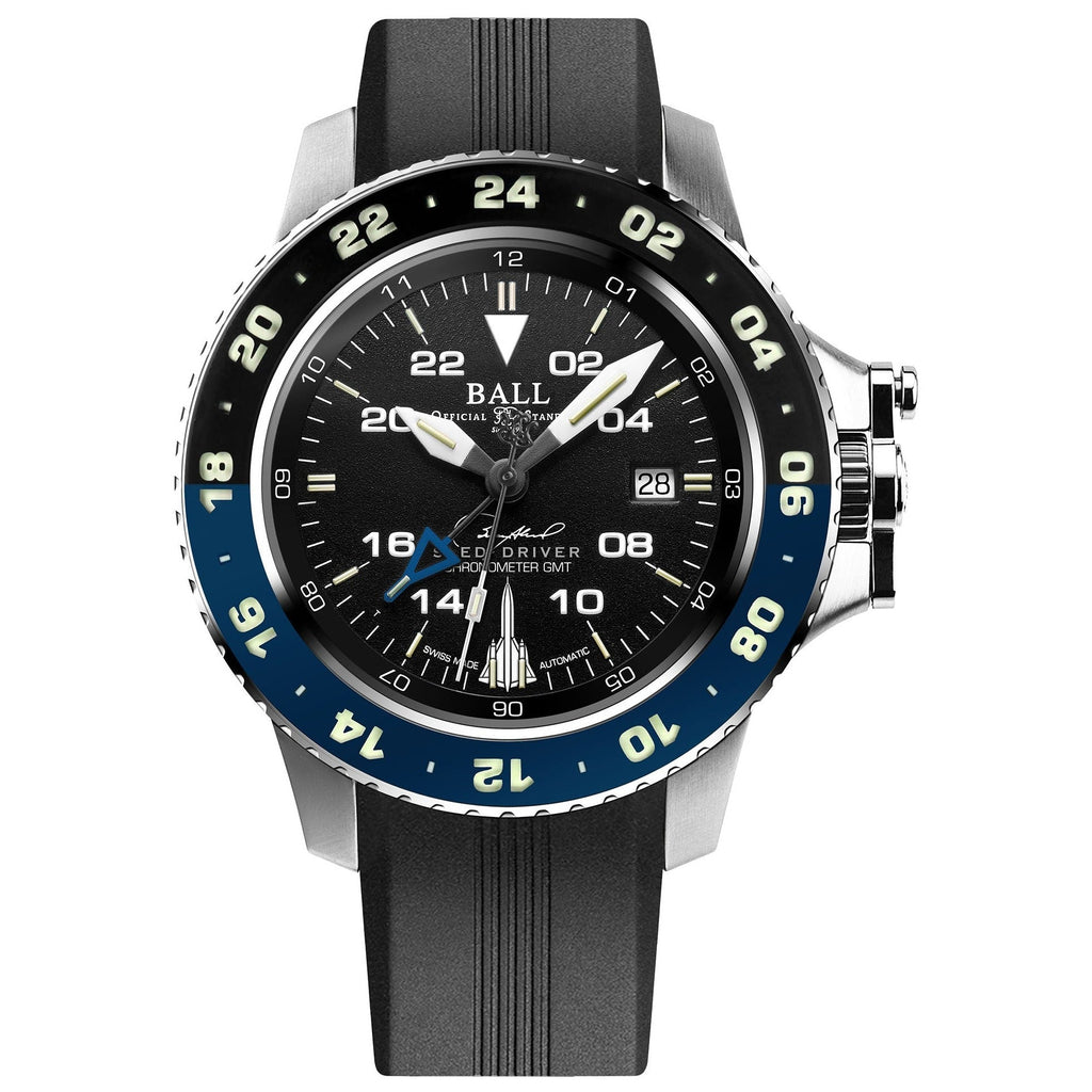 Ball Engineer Hydrocarbon AeroGMT Sled Driver Men's Black Watch