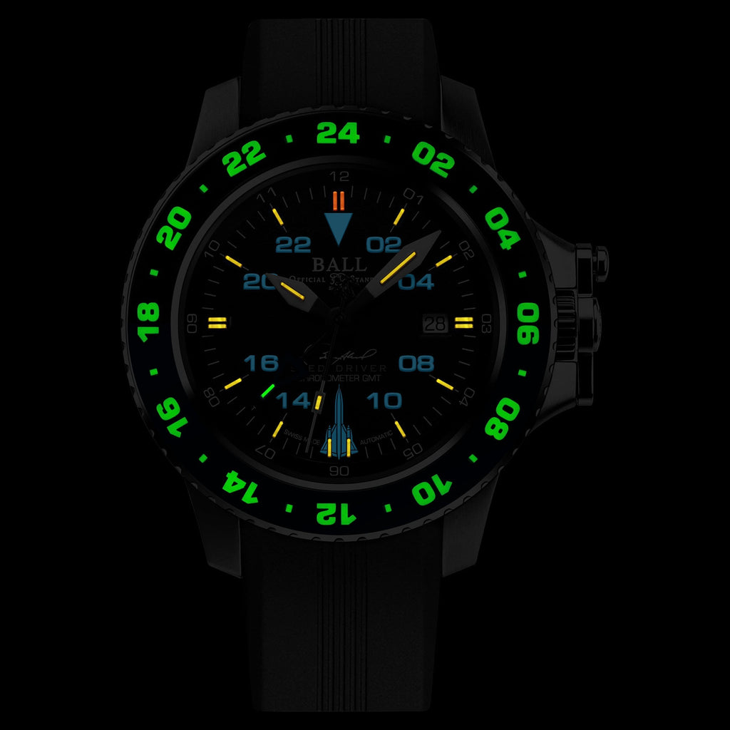 Ball Engineer Hydrocarbon AeroGMT Sled Driver Men's Black Watch