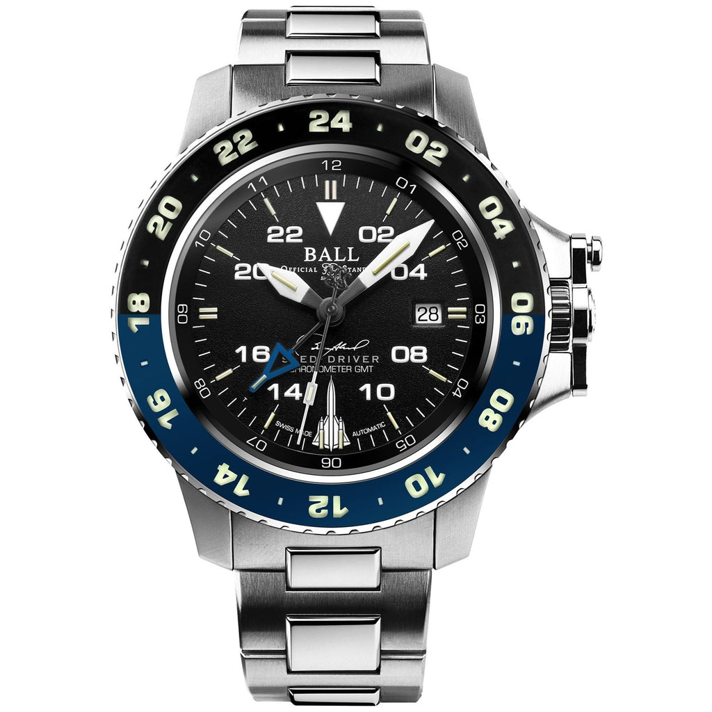 Ball Engineer Hydrocarbon AeroGMT Sled Driver Men's Black Watch