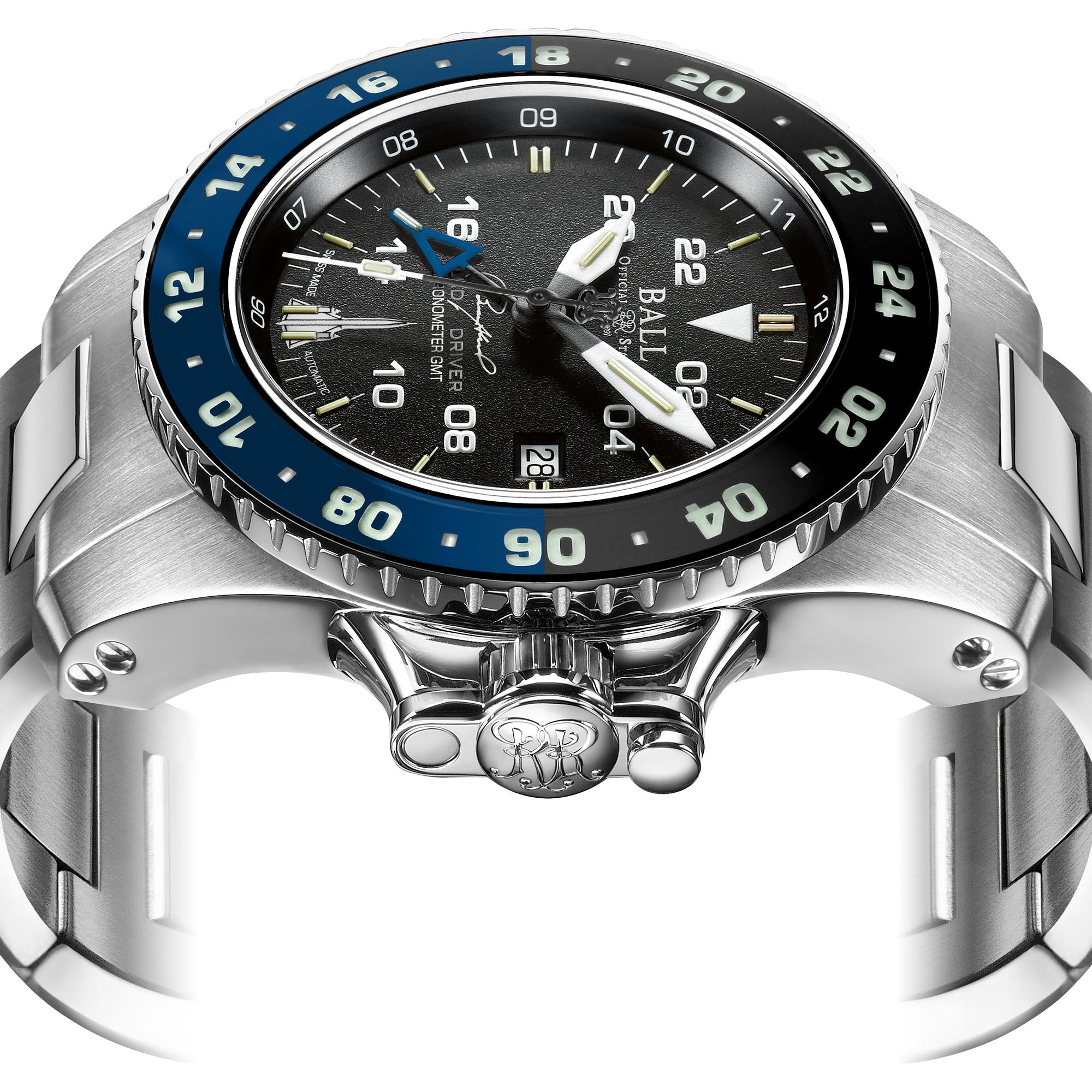 Ball Engineer Hydrocarbon AeroGMT Sled Driver Men's Black Watch