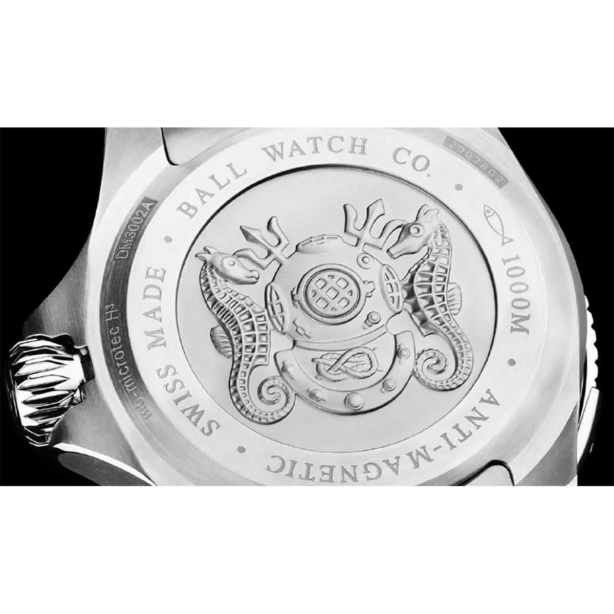 Ball Engineer Hydrocarbon DeepQUEST Ceramic Men's Black Watch