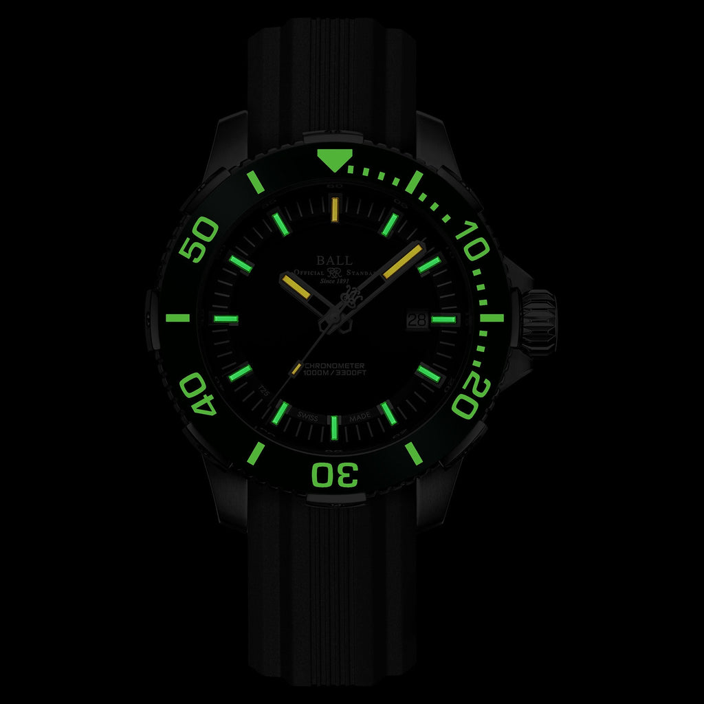 Ball Engineer Hydrocarbon DeepQUEST Ceramic Men's Black Watch
