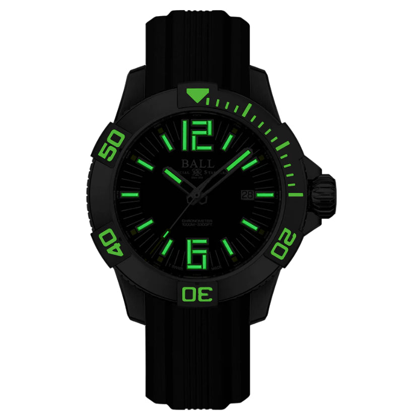 Ball Engineer Hydrocarbon DeepQUEST Men's Black Watch