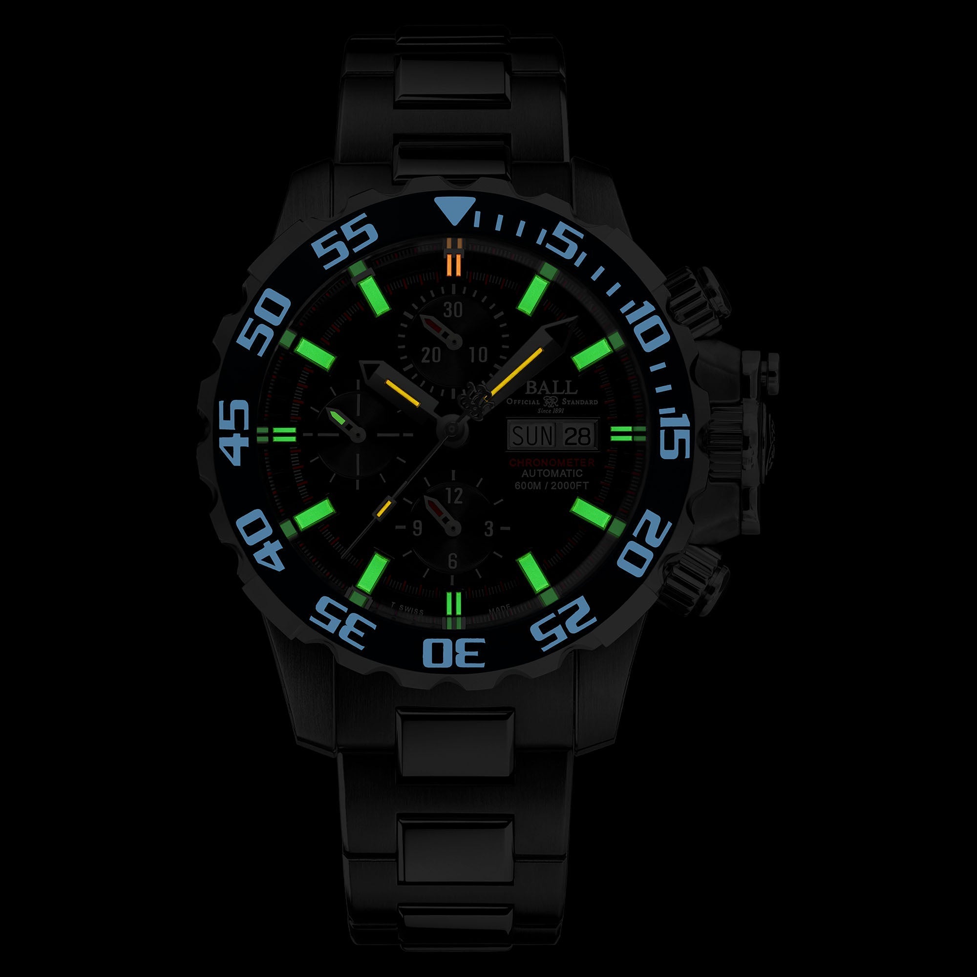 Ball Engineer Hydrocarbon NEDU Men's Black Watch