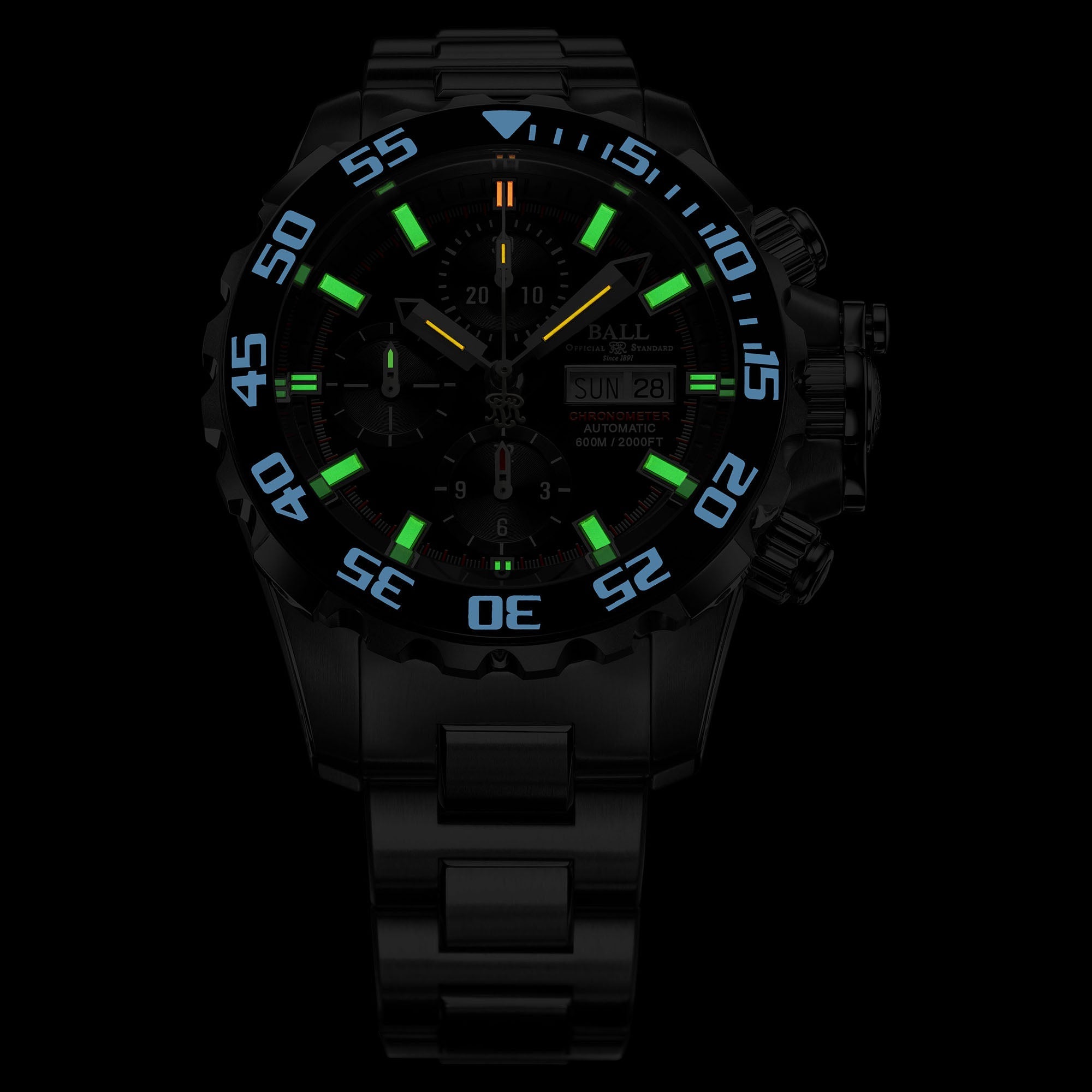 Ball Engineer Hydrocarbon NEDU Men's Black Watch