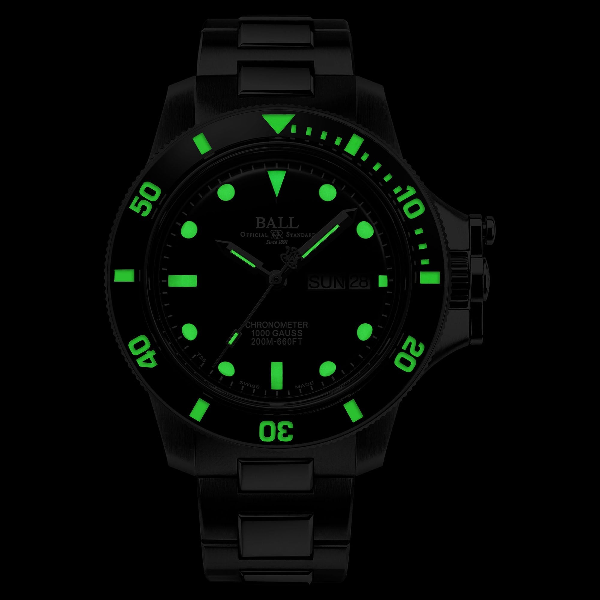 Ball Engineer Hydrocarbon Original Men's Black Watch
