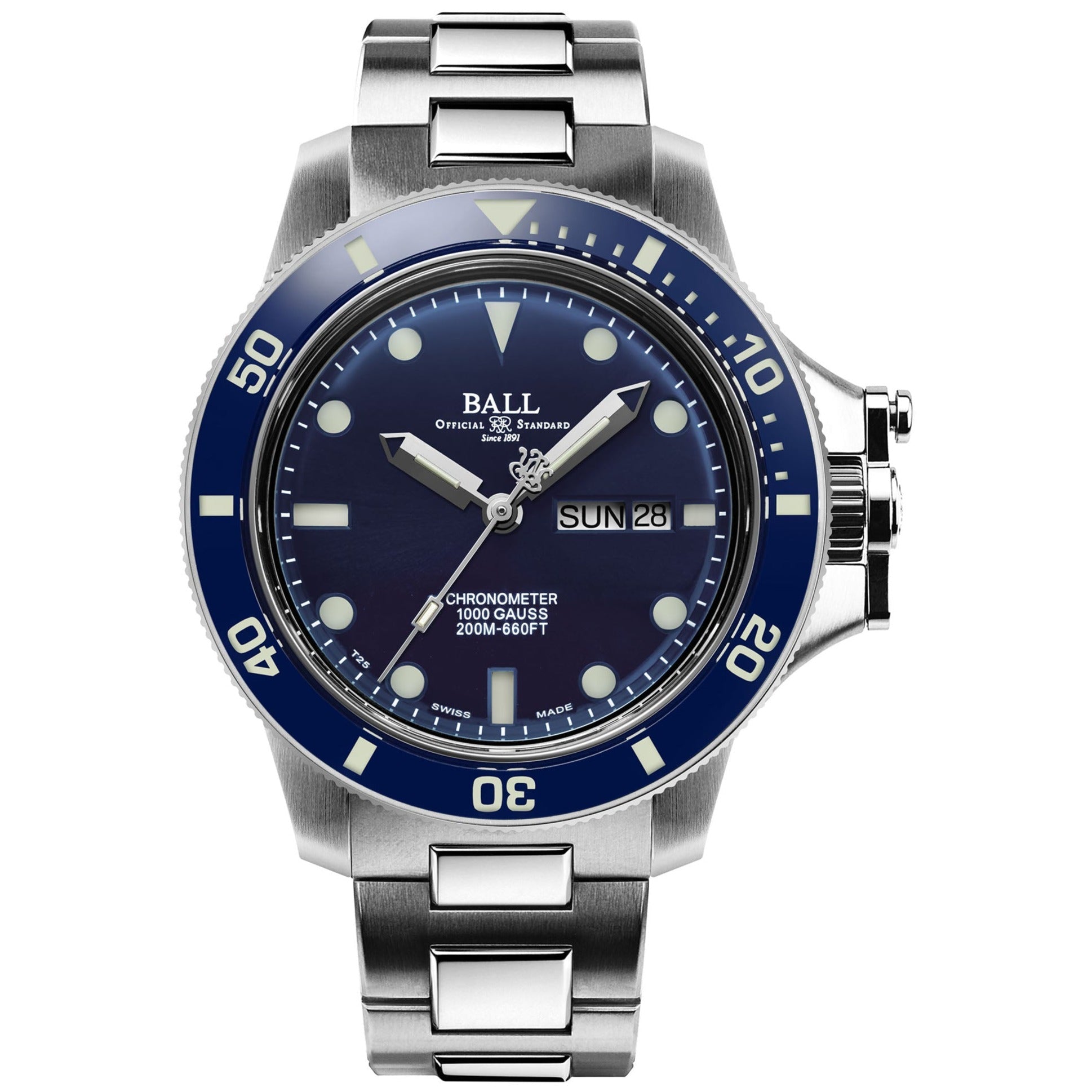 Ball Engineer Hydrocarbon Original Men's Blue Watch
