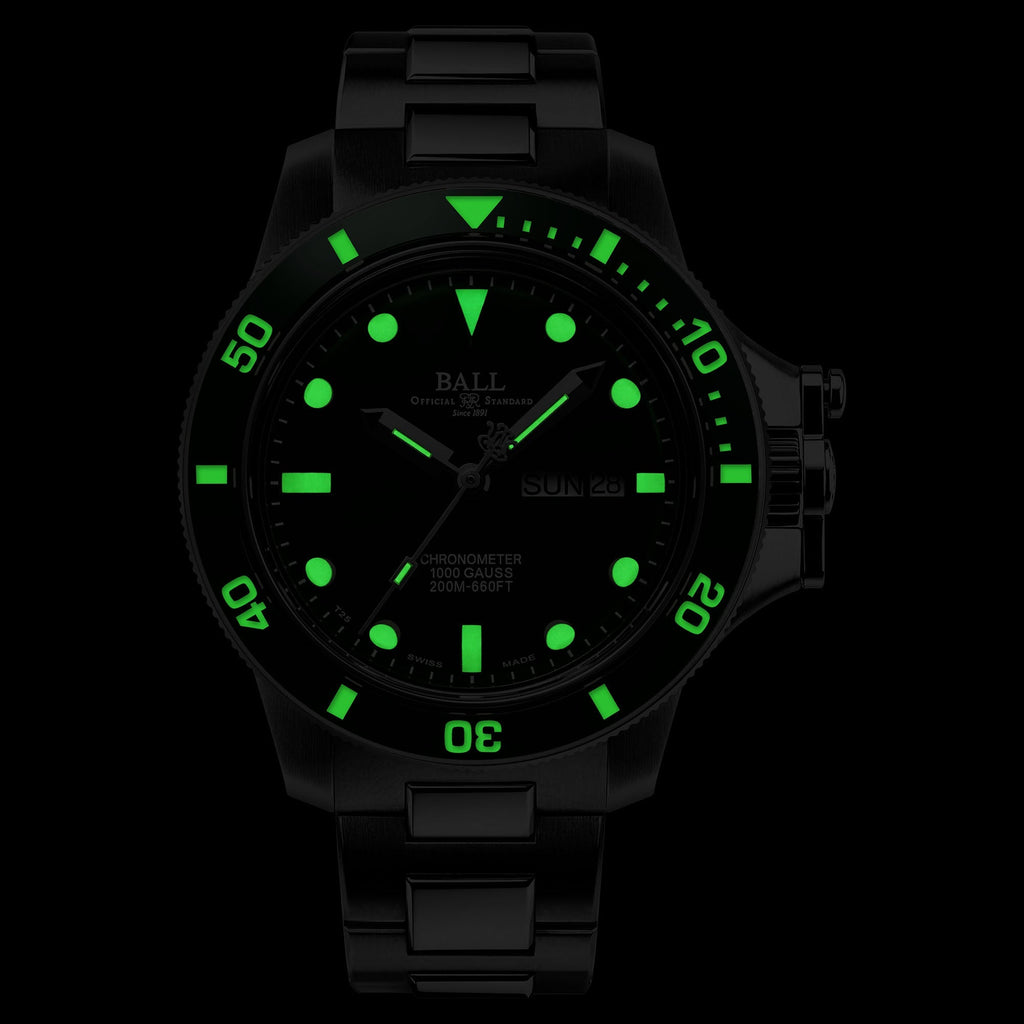 Ball Engineer Hydrocarbon Original Men's Green Watch