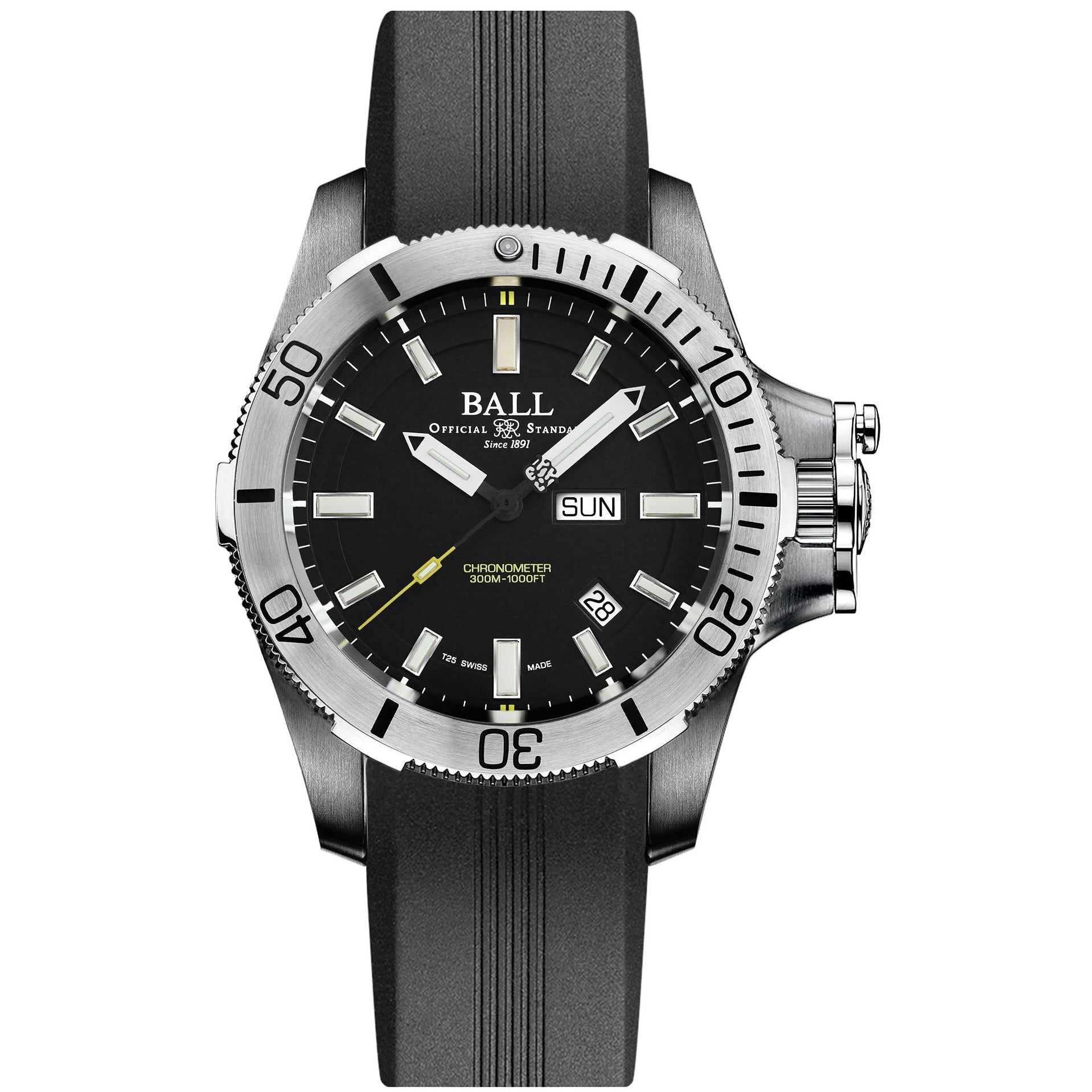Ball Engineer Hydrocarbon Submarine Warfare Men's Black Watch