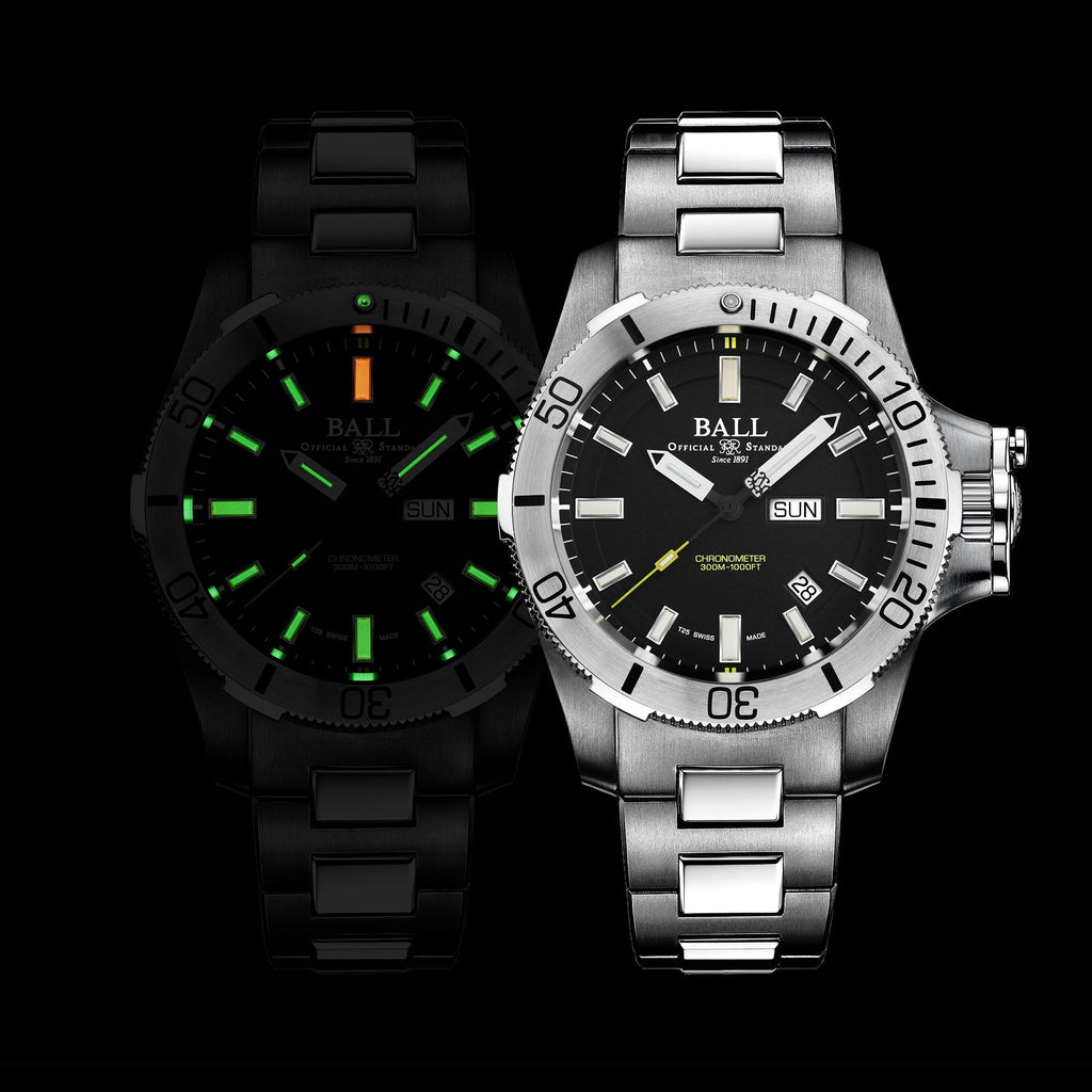 Ball Engineer Hydrocarbon Submarine Warfare Men's Black Watch