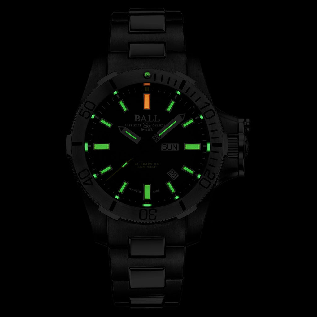Ball Engineer Hydrocarbon Submarine Warfare Men's Black Watch