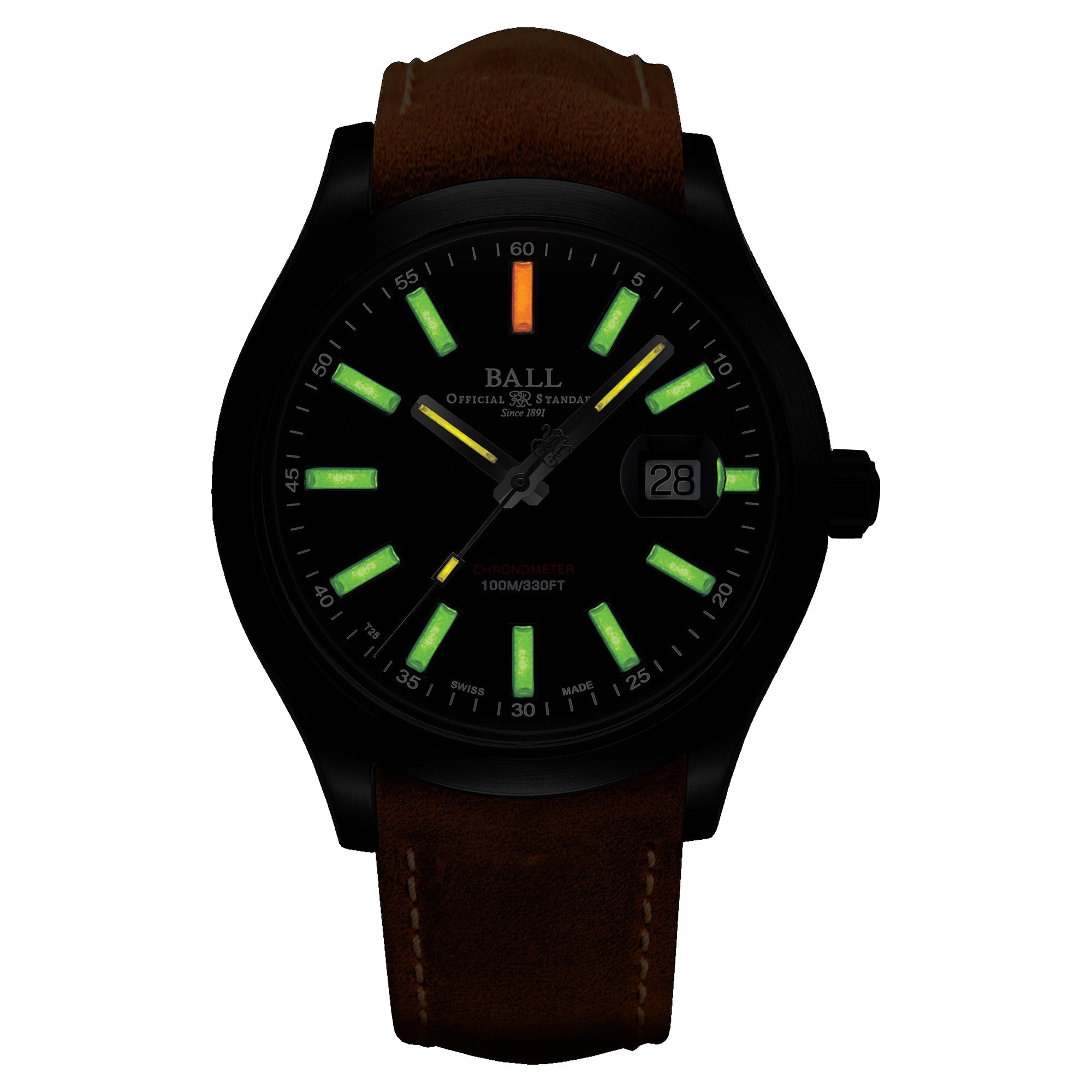 Ball Engineer II Green Berets Men's Black Watch