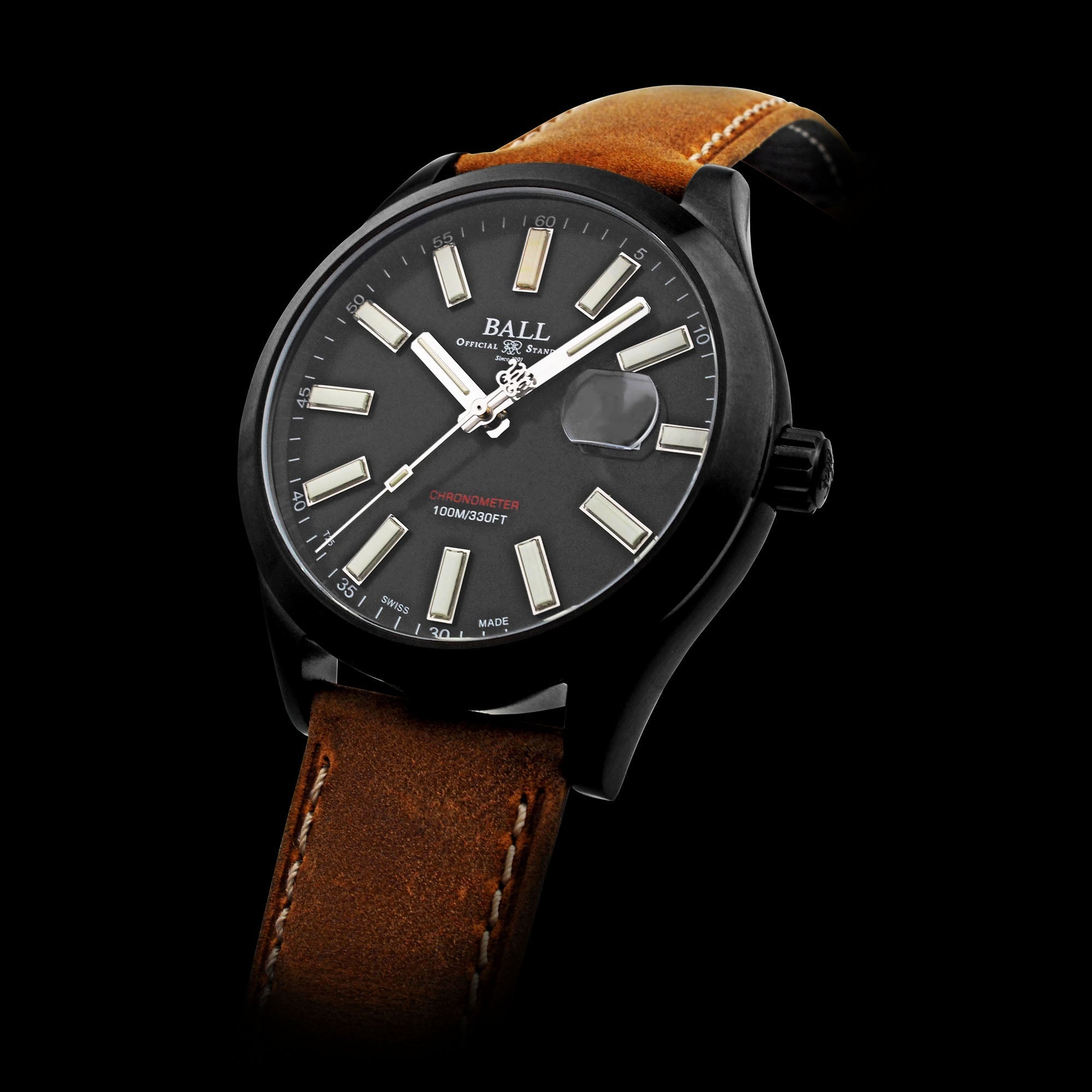 Ball Engineer II Green Berets Men's Black Watch