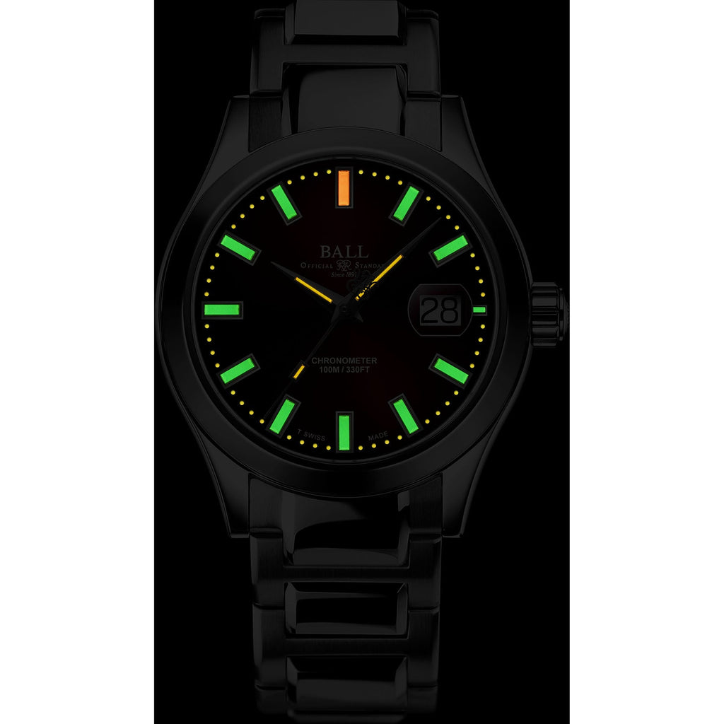 Ball Engineer III Marvelight Chronometer Men's Red Watch