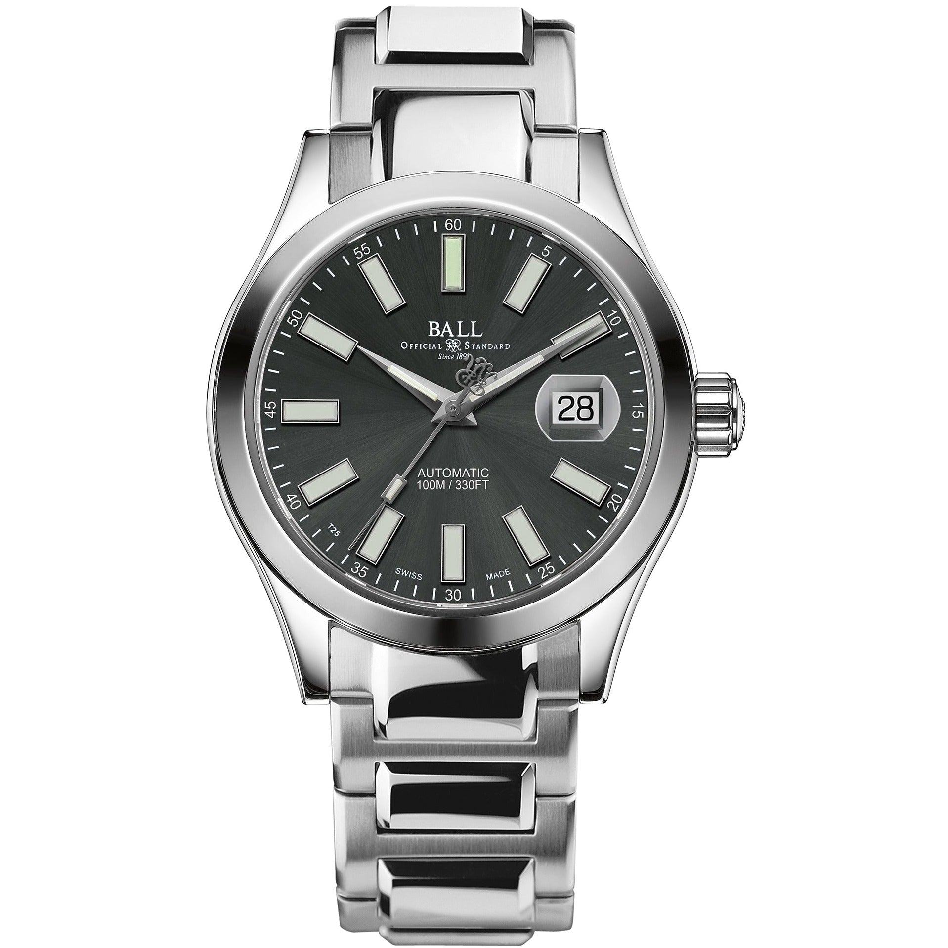 Ball Engineer III Marvelight Men's Grey Watch