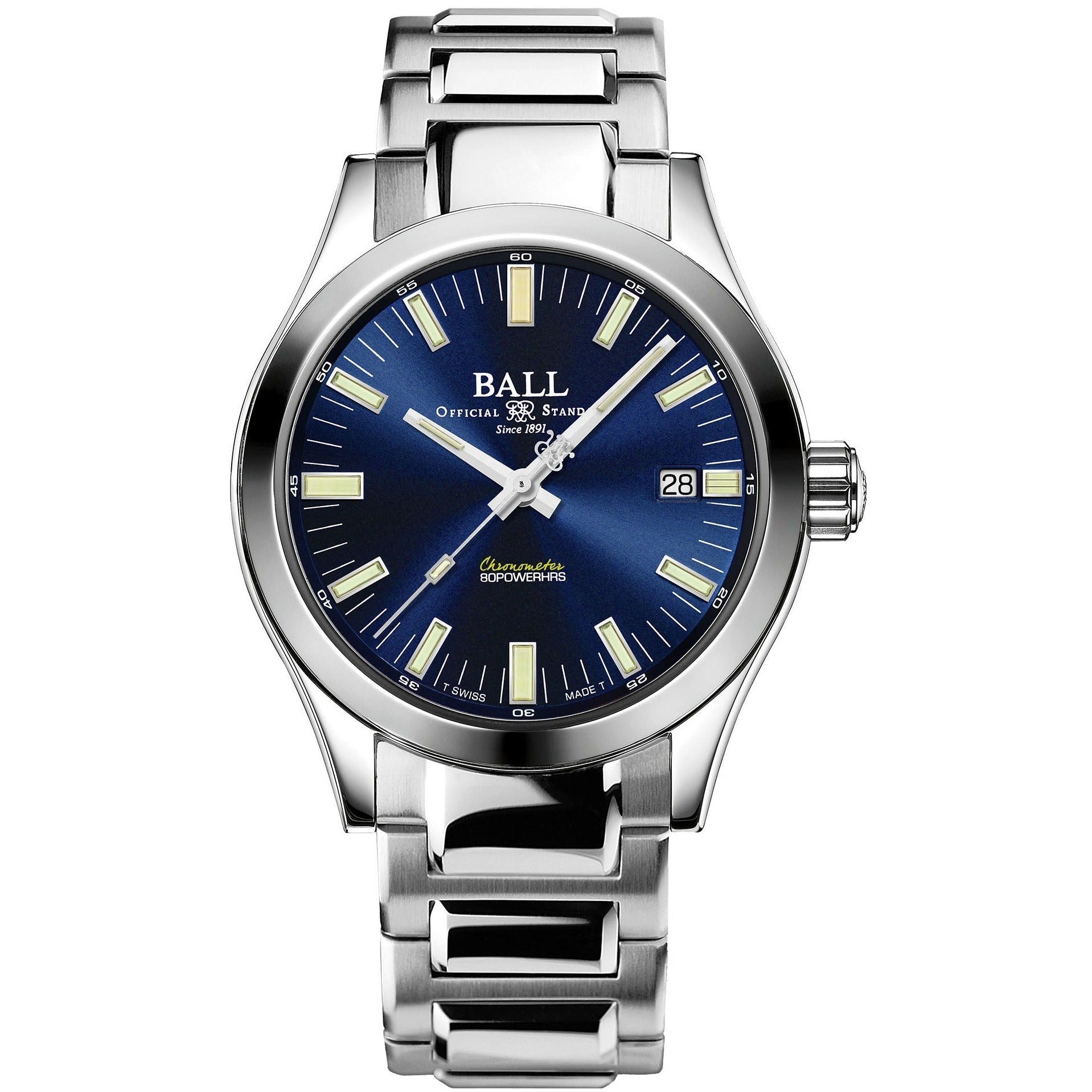 Ball Engineer M Marvelight (40mm) Men's Blue Watch