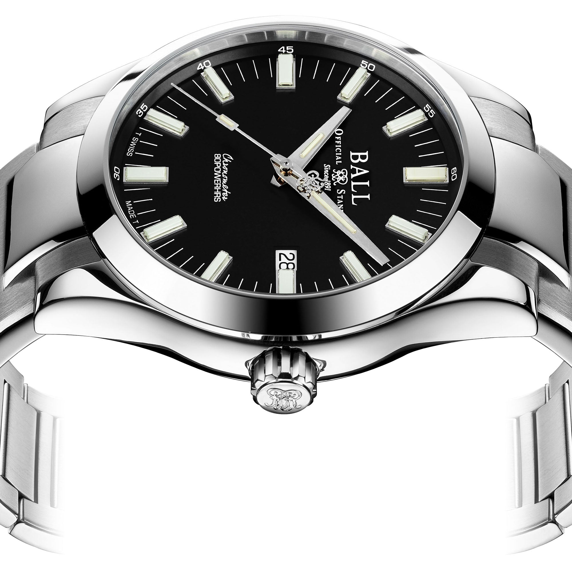 Ball Engineer M Marvelight (43mm) Men's Black Watch