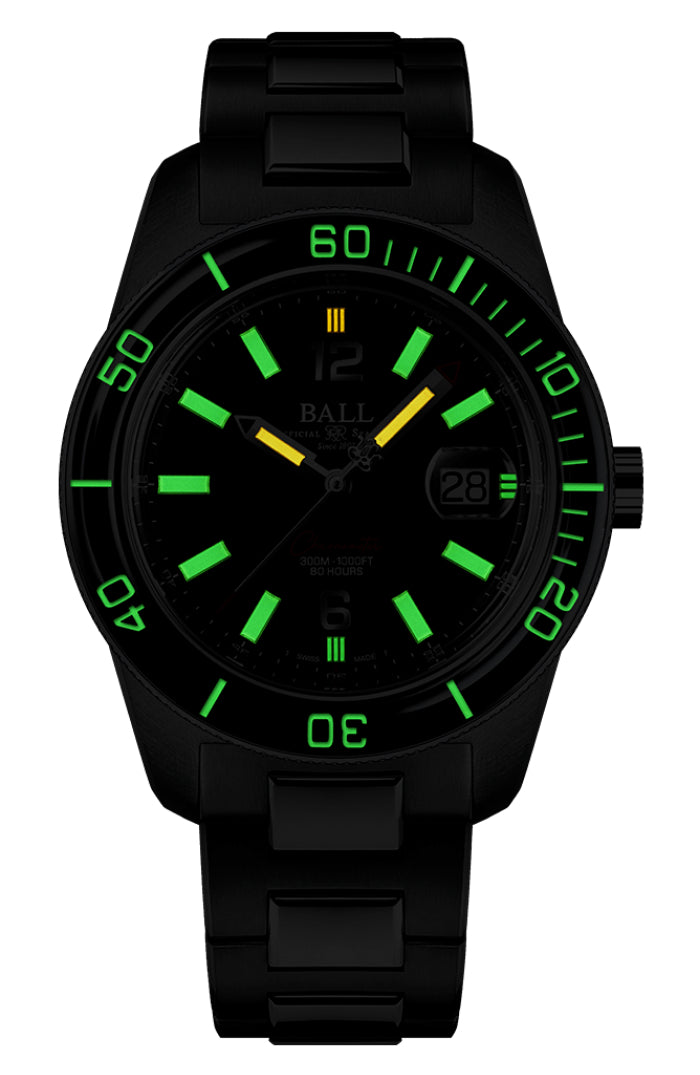 Ball Engineer M Skindiver III Auto Men's Black Watch