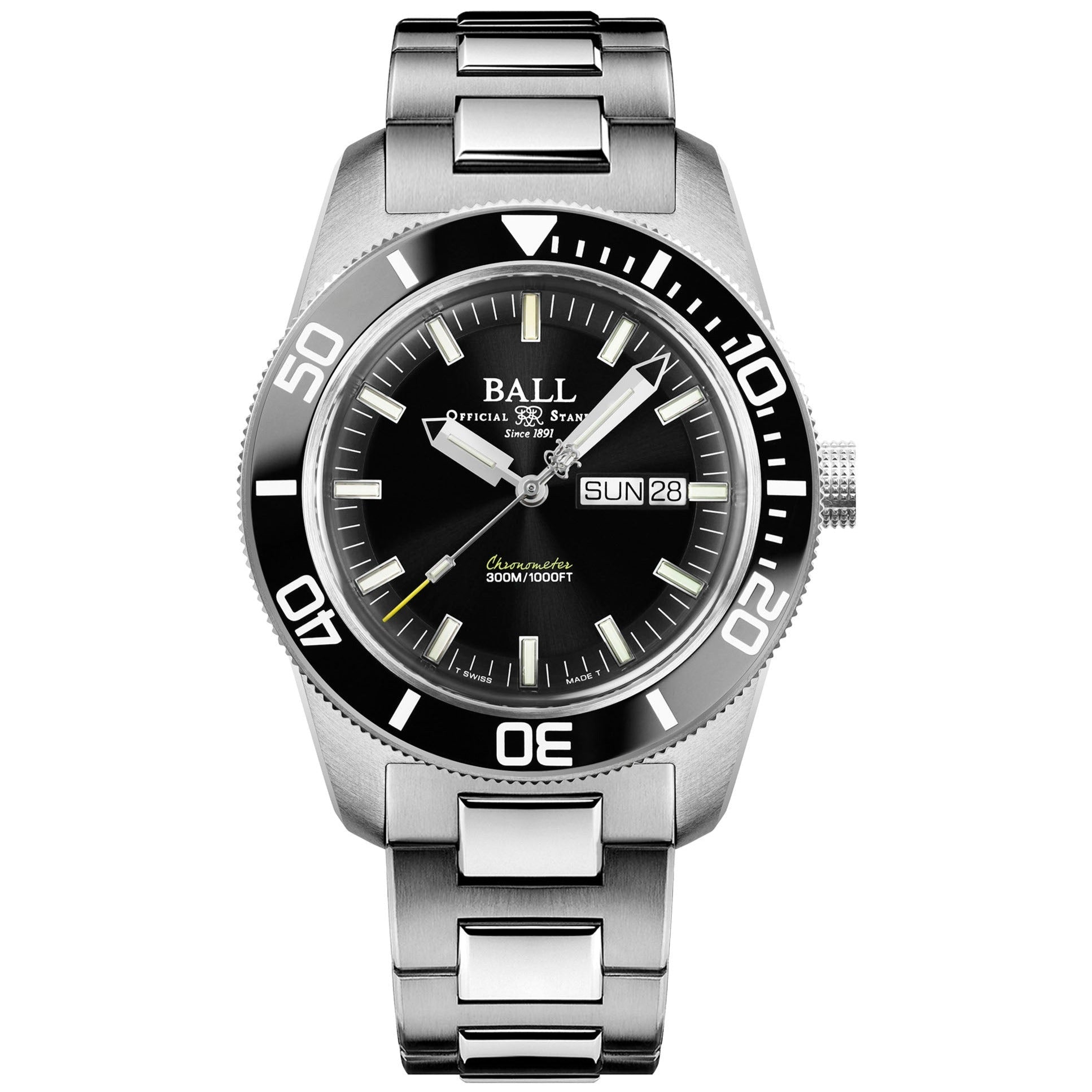 Ball Engineer Master II Skindiver Heritage Men's Black Watch