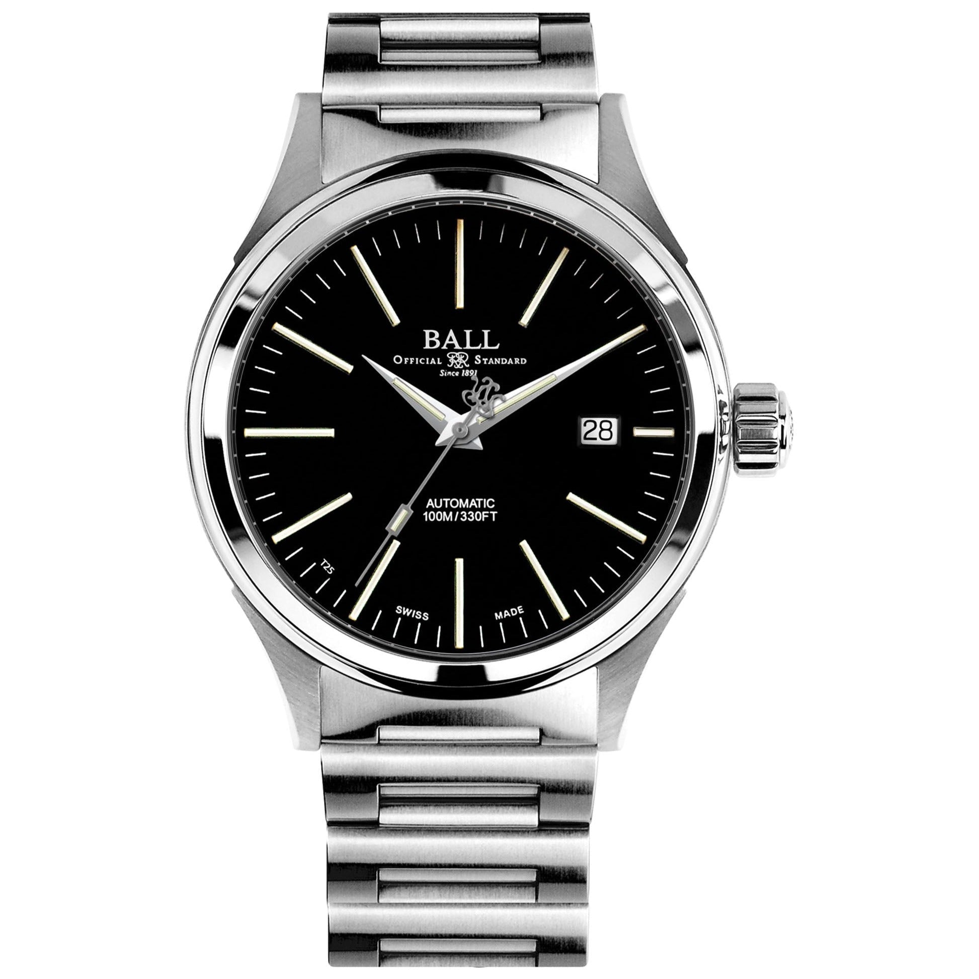 Ball Fireman Enterprise Men's Black Watch