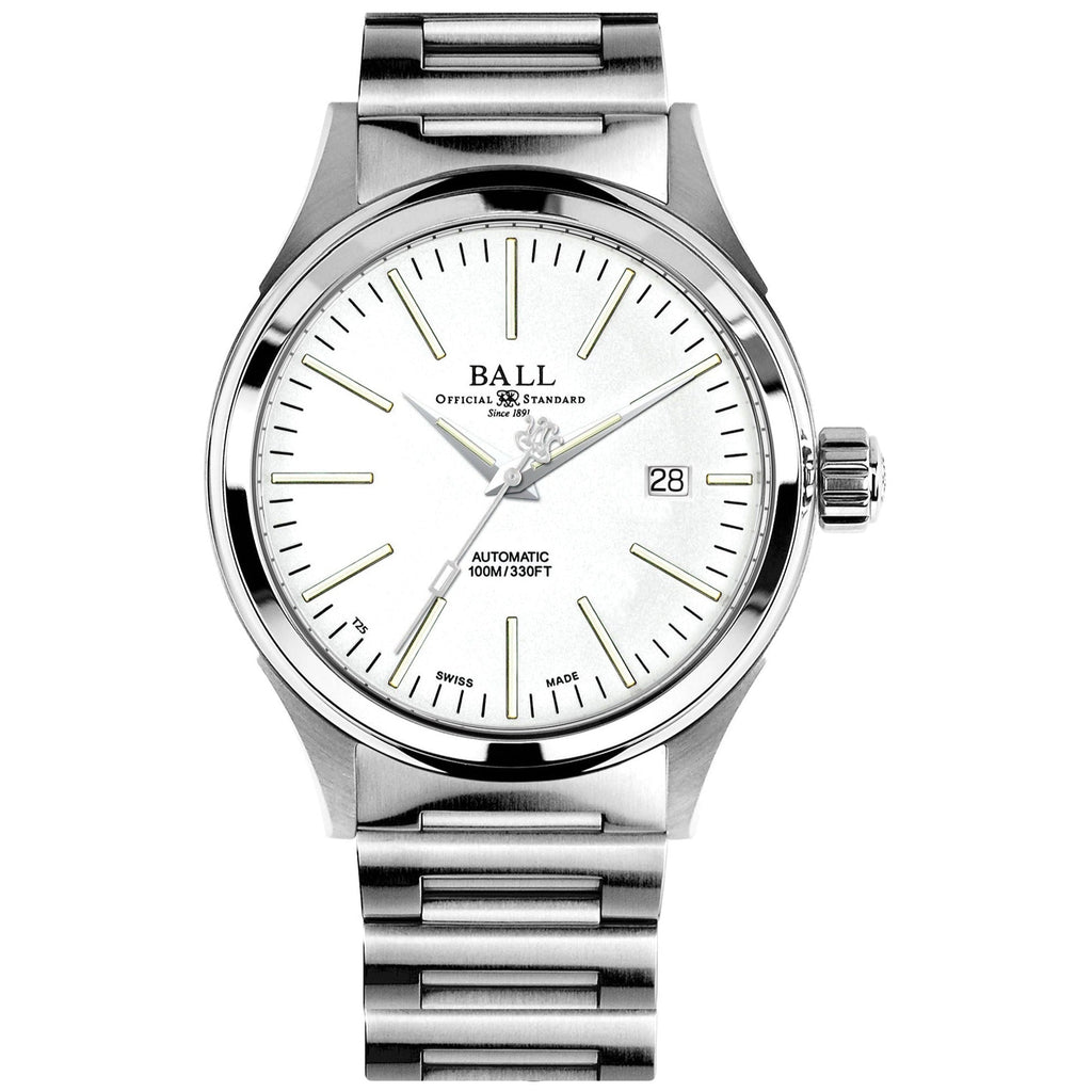 Ball Fireman Enterprise Men's White Watch