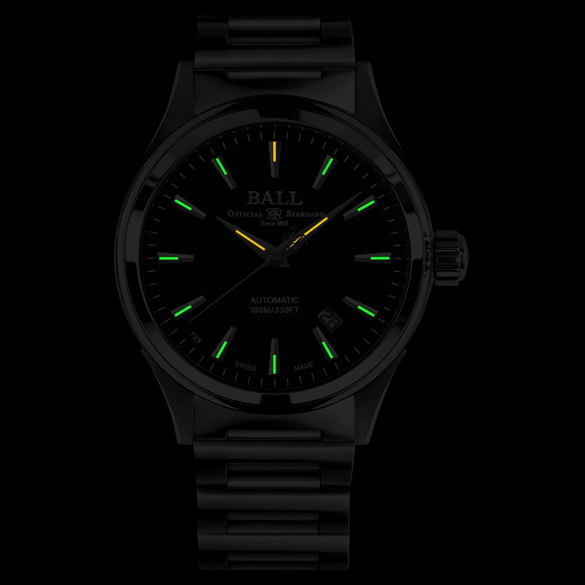 Ball Fireman Victory Men's Black Watch