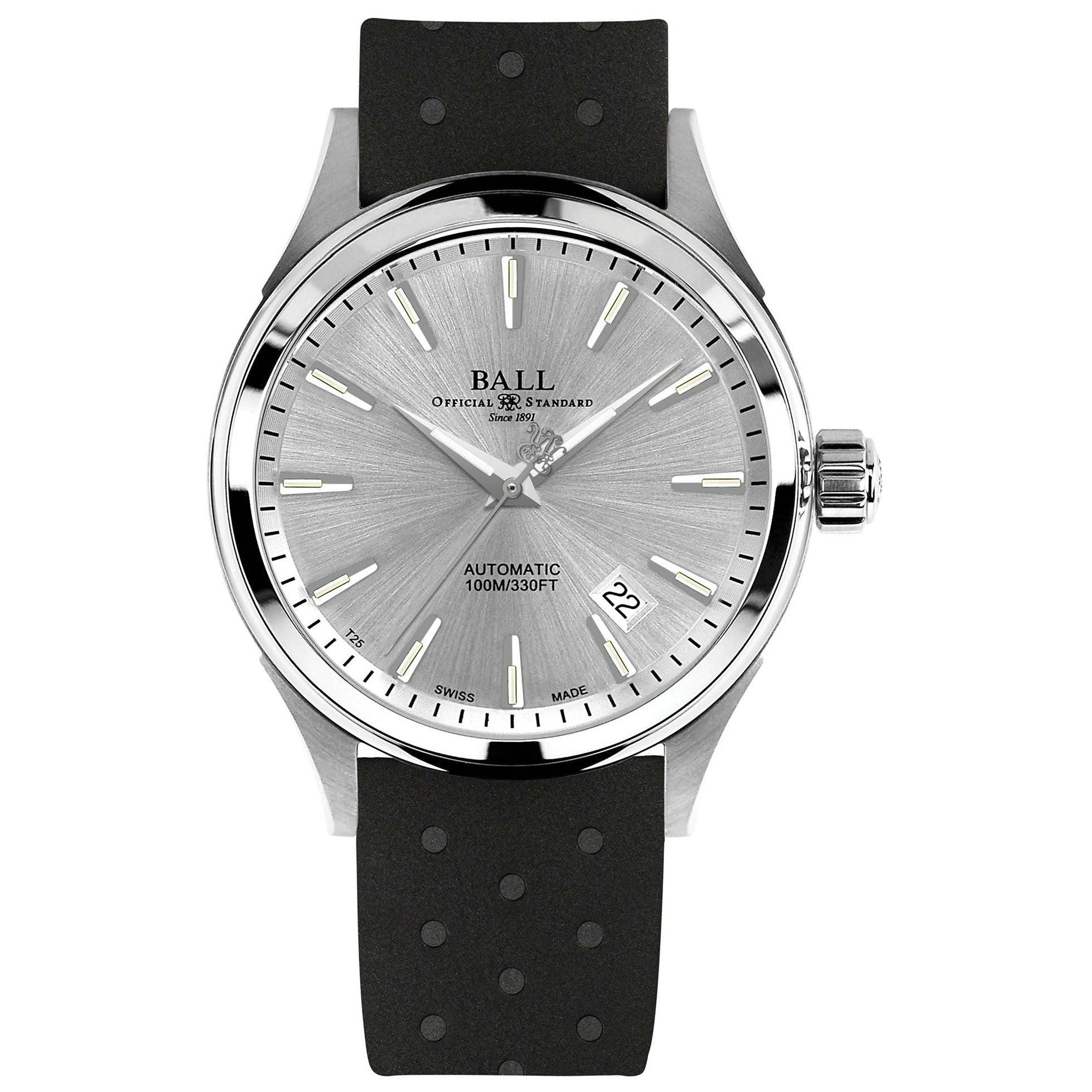 Ball Fireman Victory Men's Silver Watch