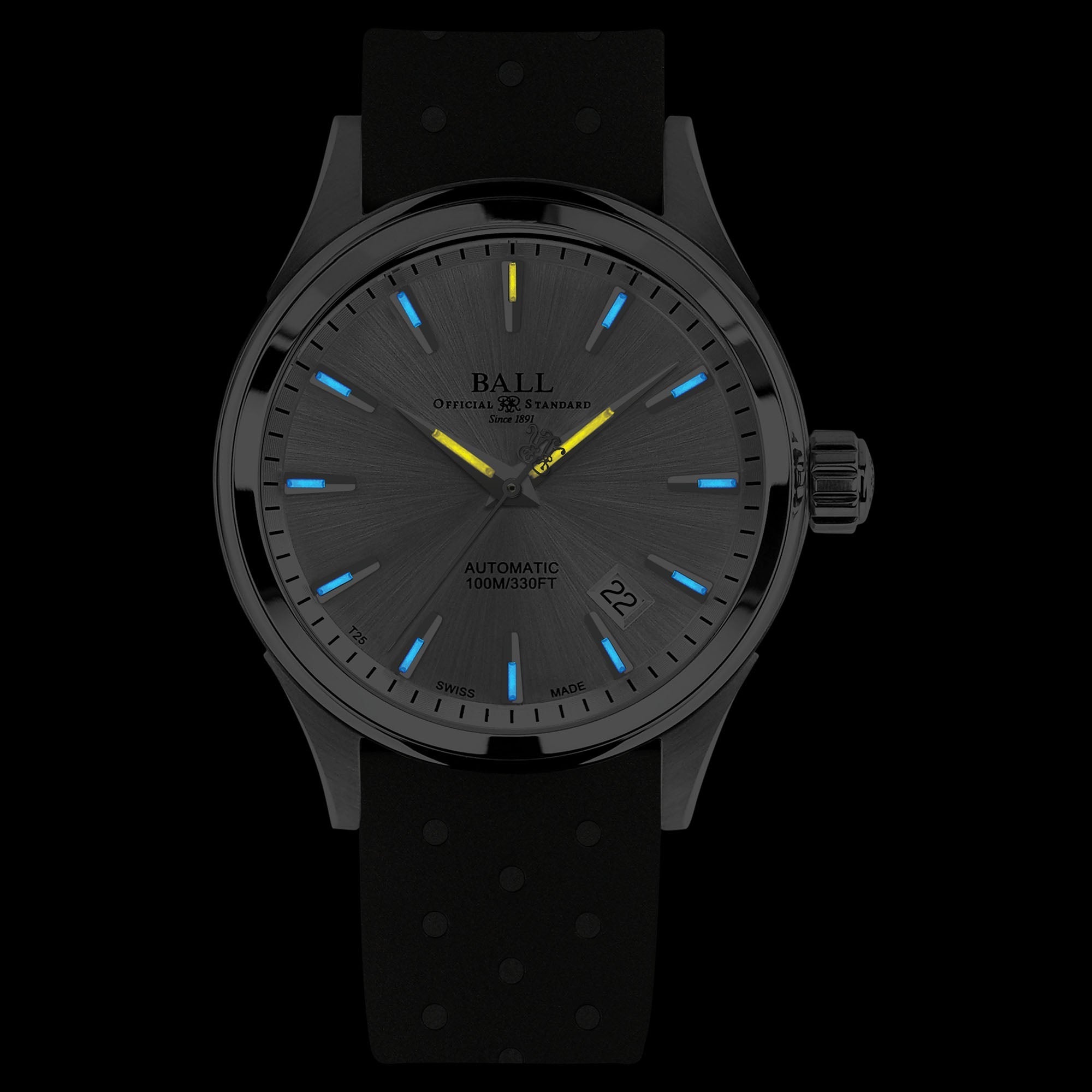 Ball Fireman Victory Men's Silver Watch