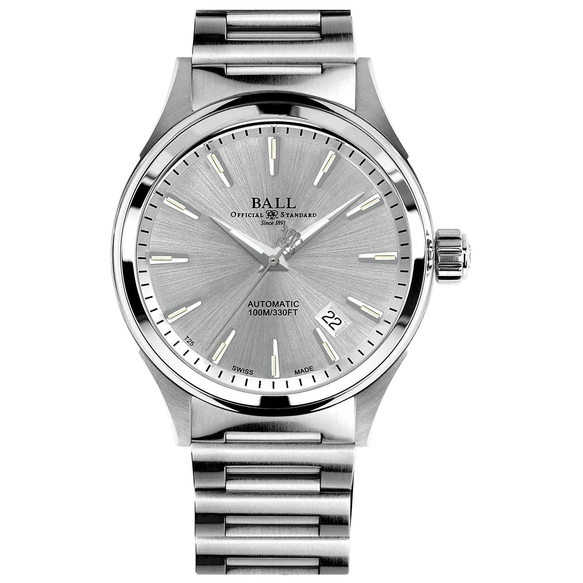 Ball Fireman Victory Men's Silver Watch
