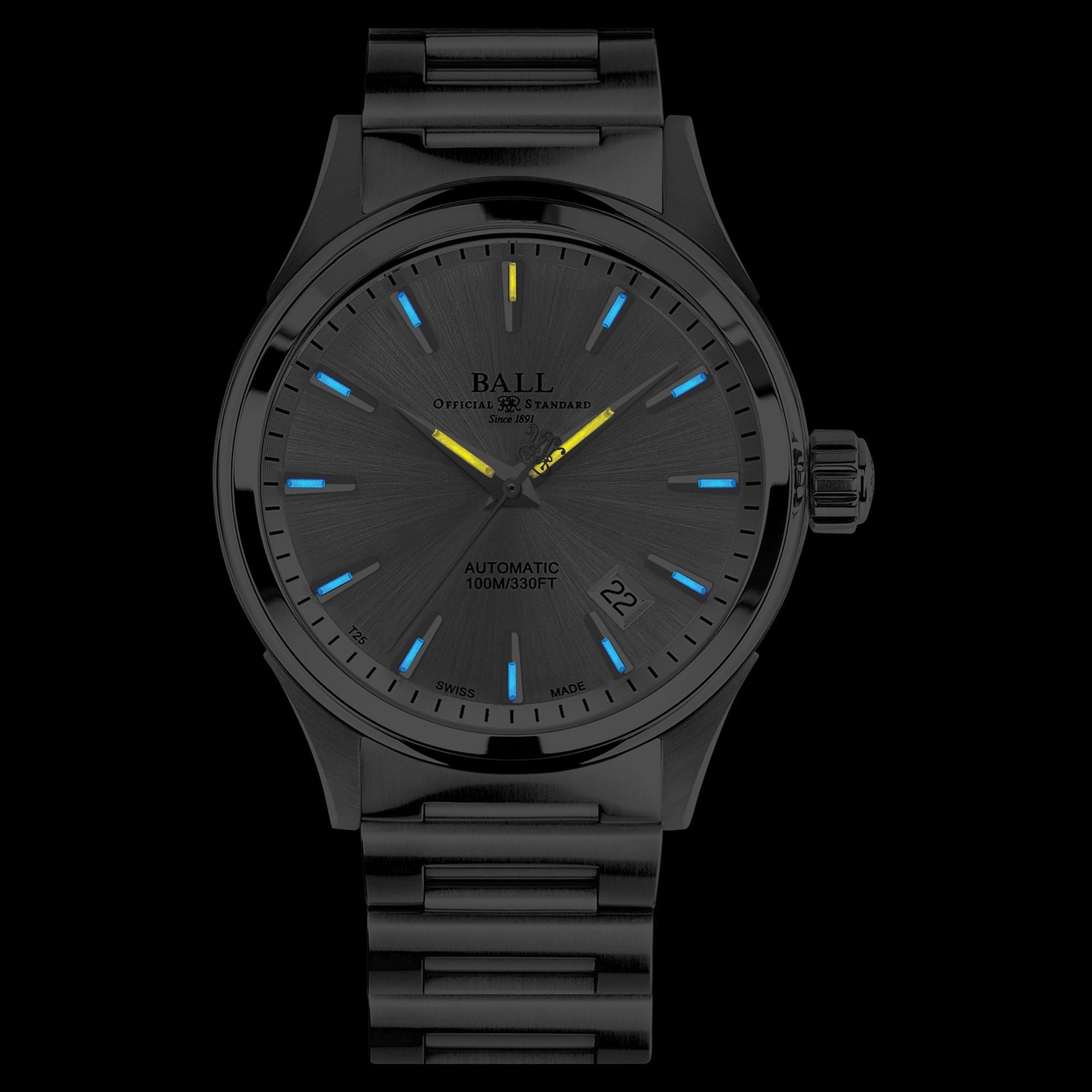 Ball Fireman Victory Men's Silver Watch