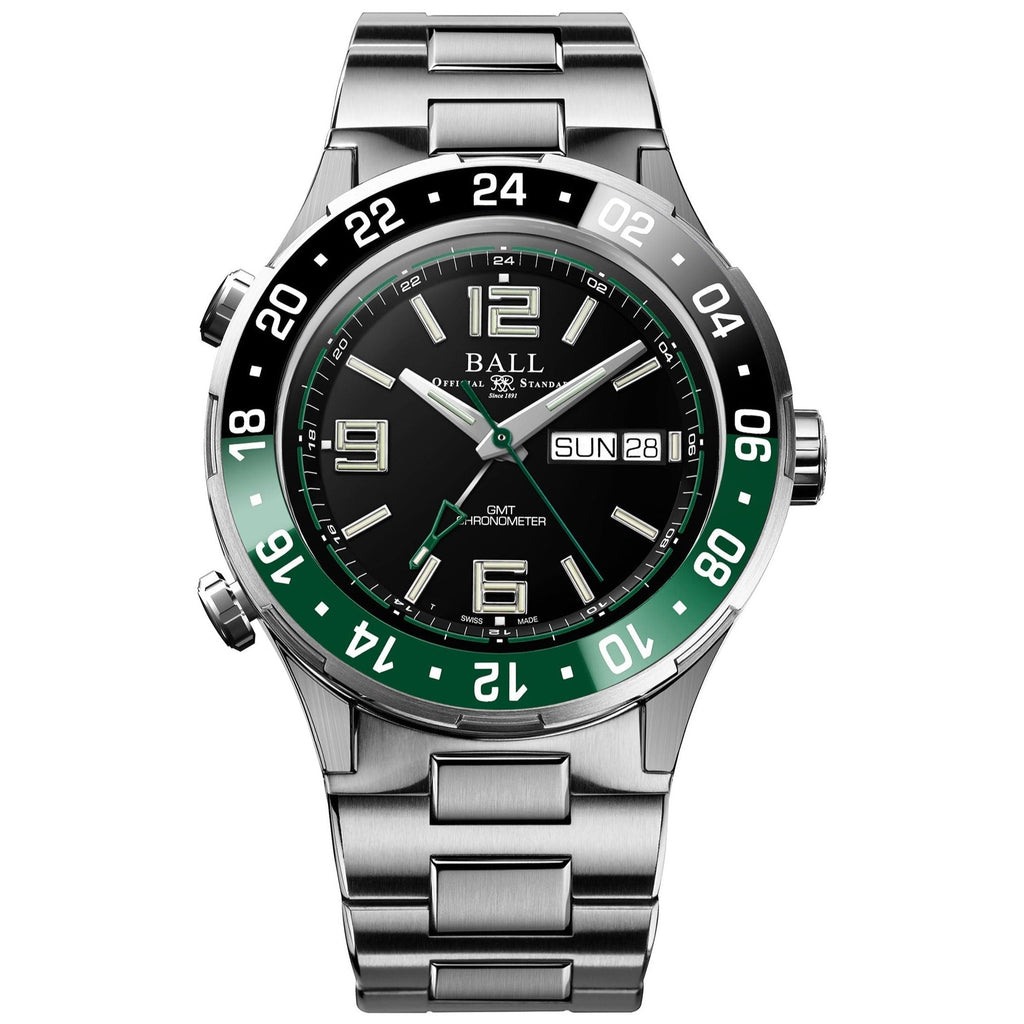 Ball Roadmaster Marine GMT Men's Black Watch
