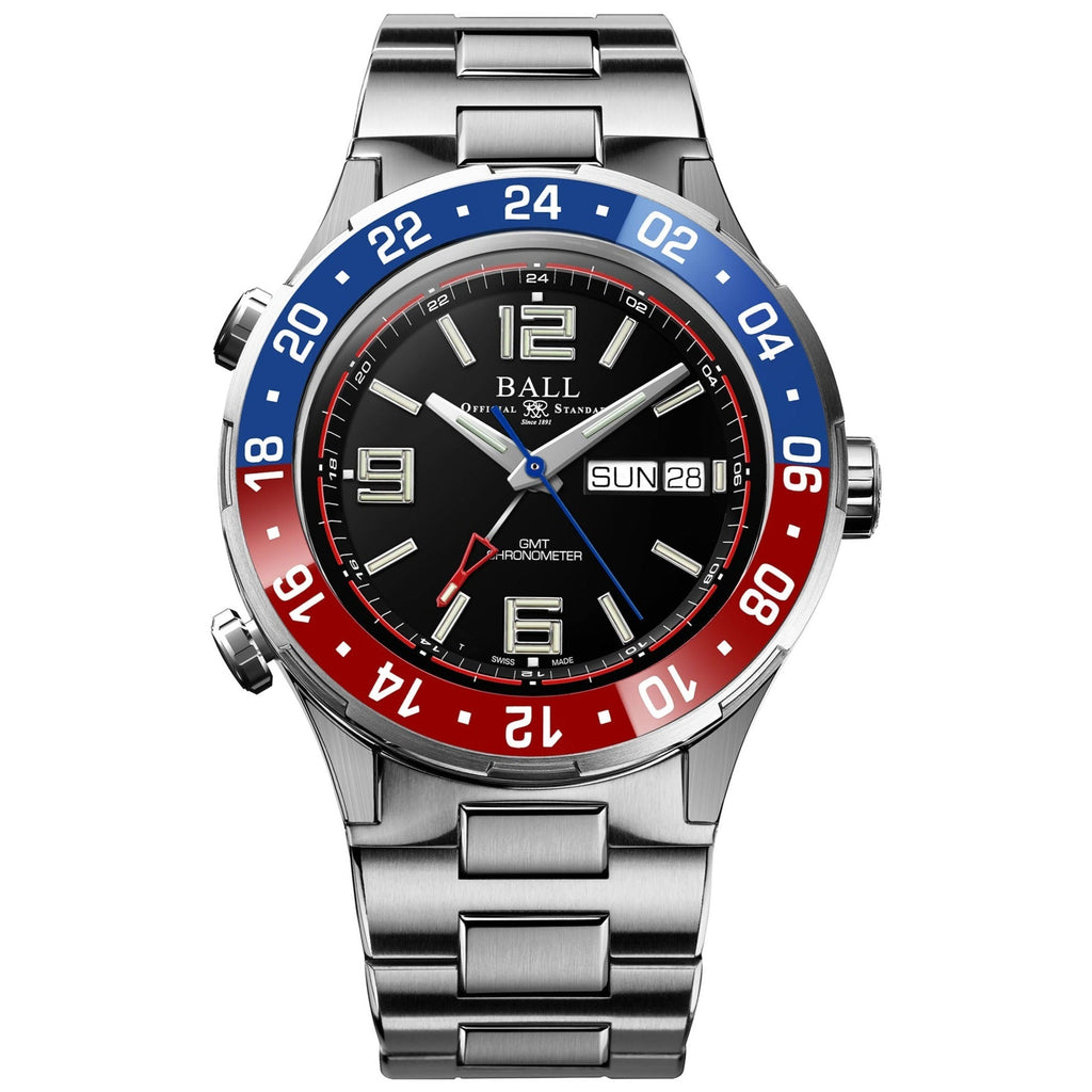 Ball Roadmaster Marine GMT Men's Black Watch