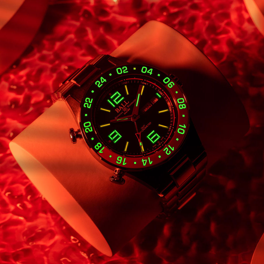 Ball Roadmaster Marine GMT Men's Black Watch