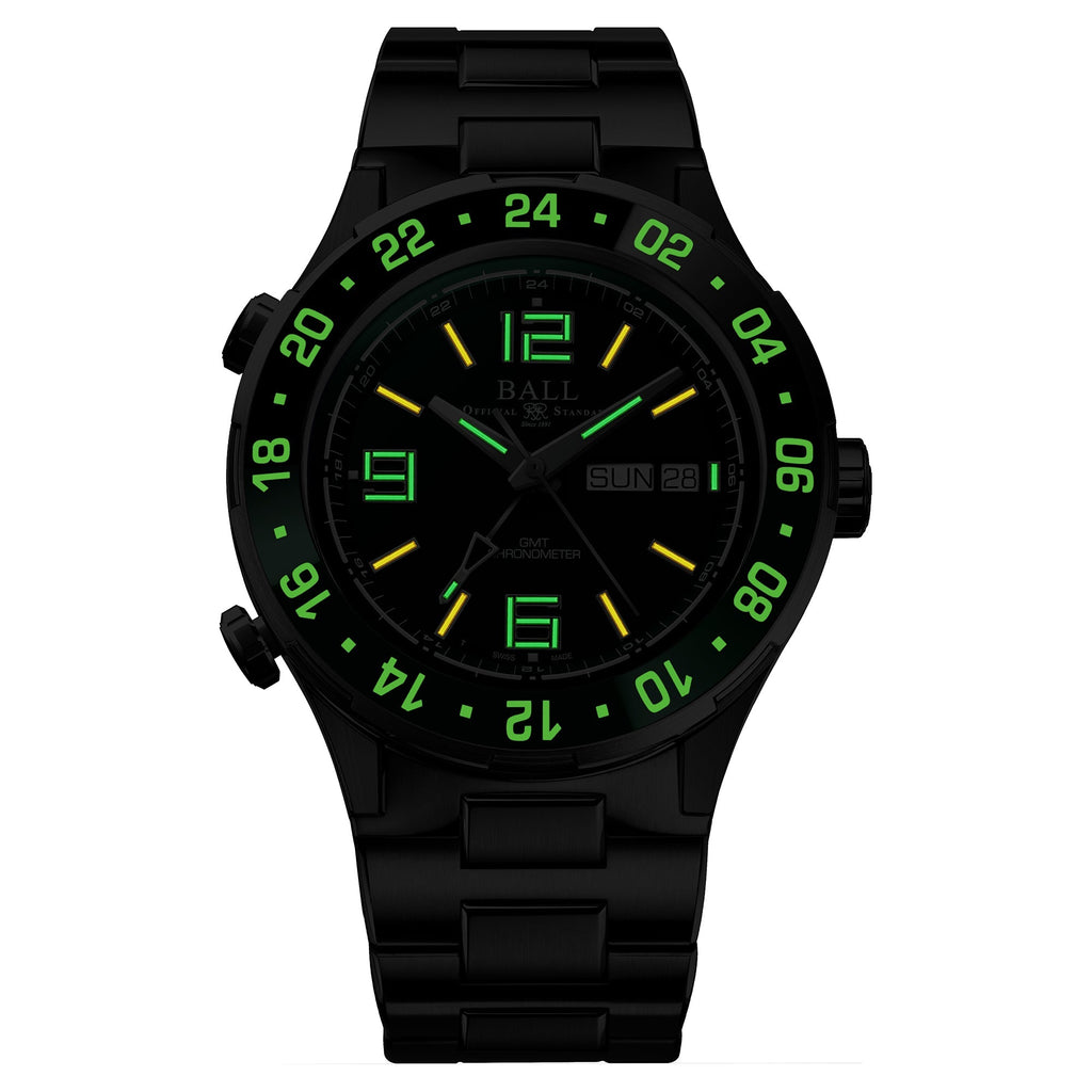 Ball Roadmaster Marine GMT Men's Green Watch