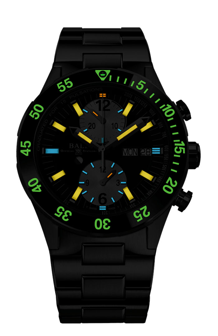 Ball Roadmaster Rescue Chronograph Men's Black Watch