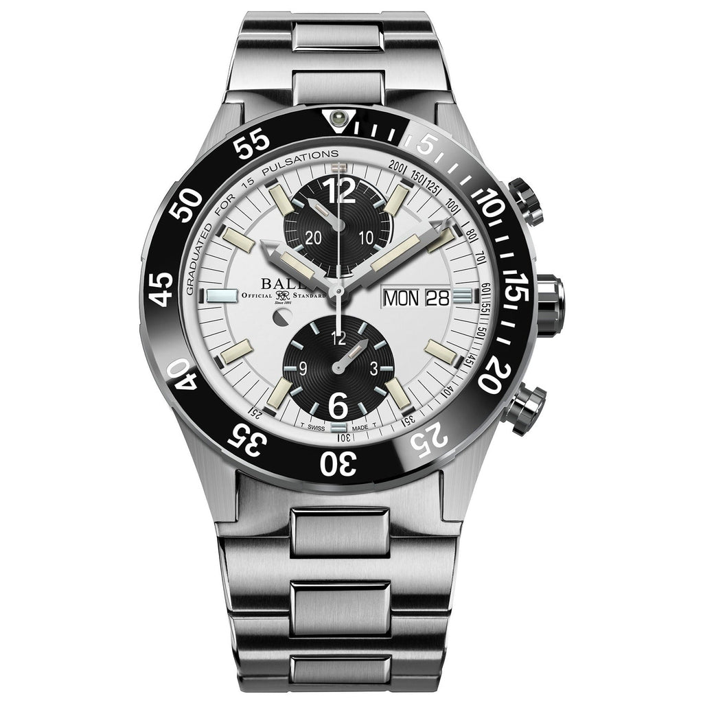 Ball Roadmaster Rescue Chronograph Men's White Watch
