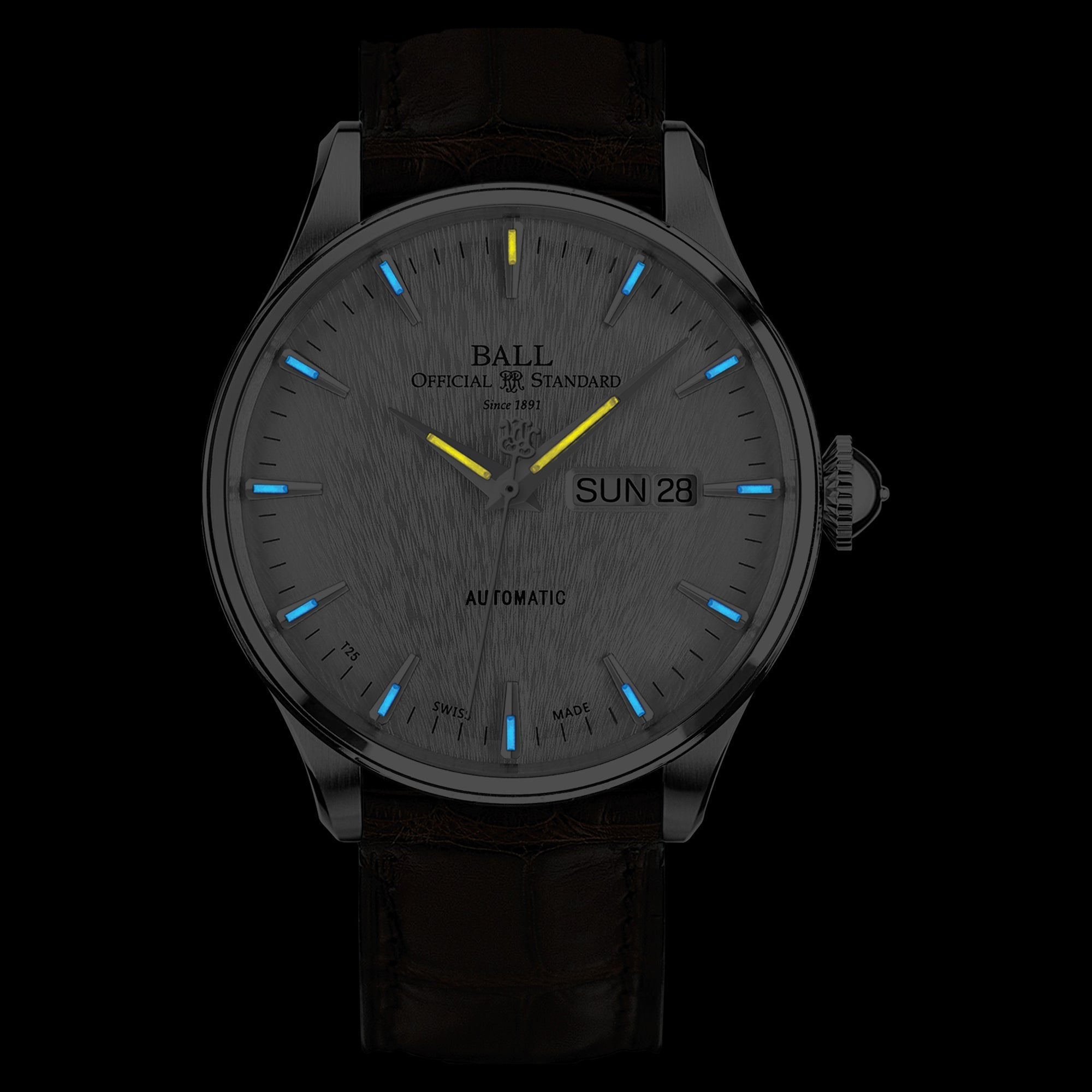 Ball Trainmaster Eternity Men's Black Watch