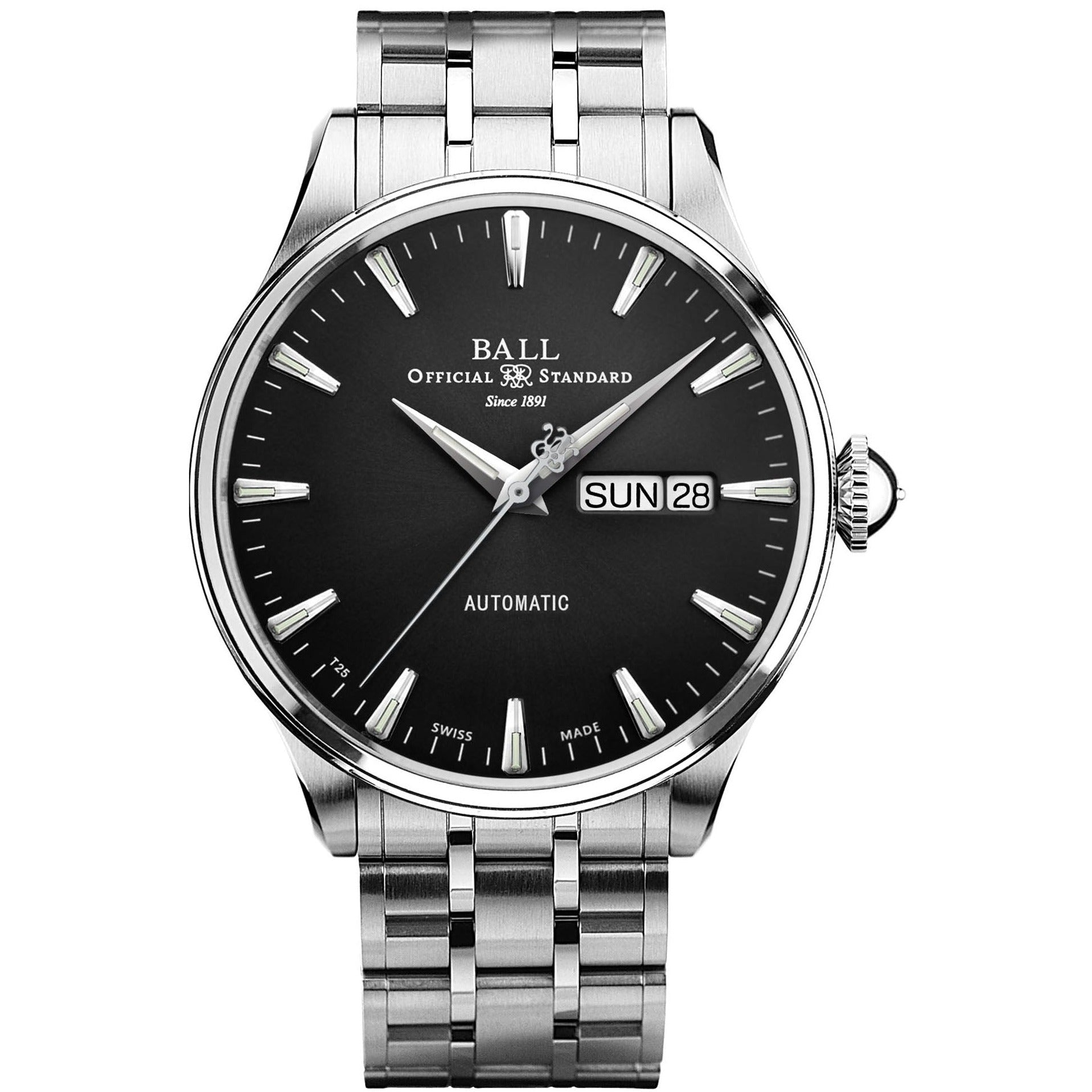 Ball Trainmaster Eternity Men's Black Watch